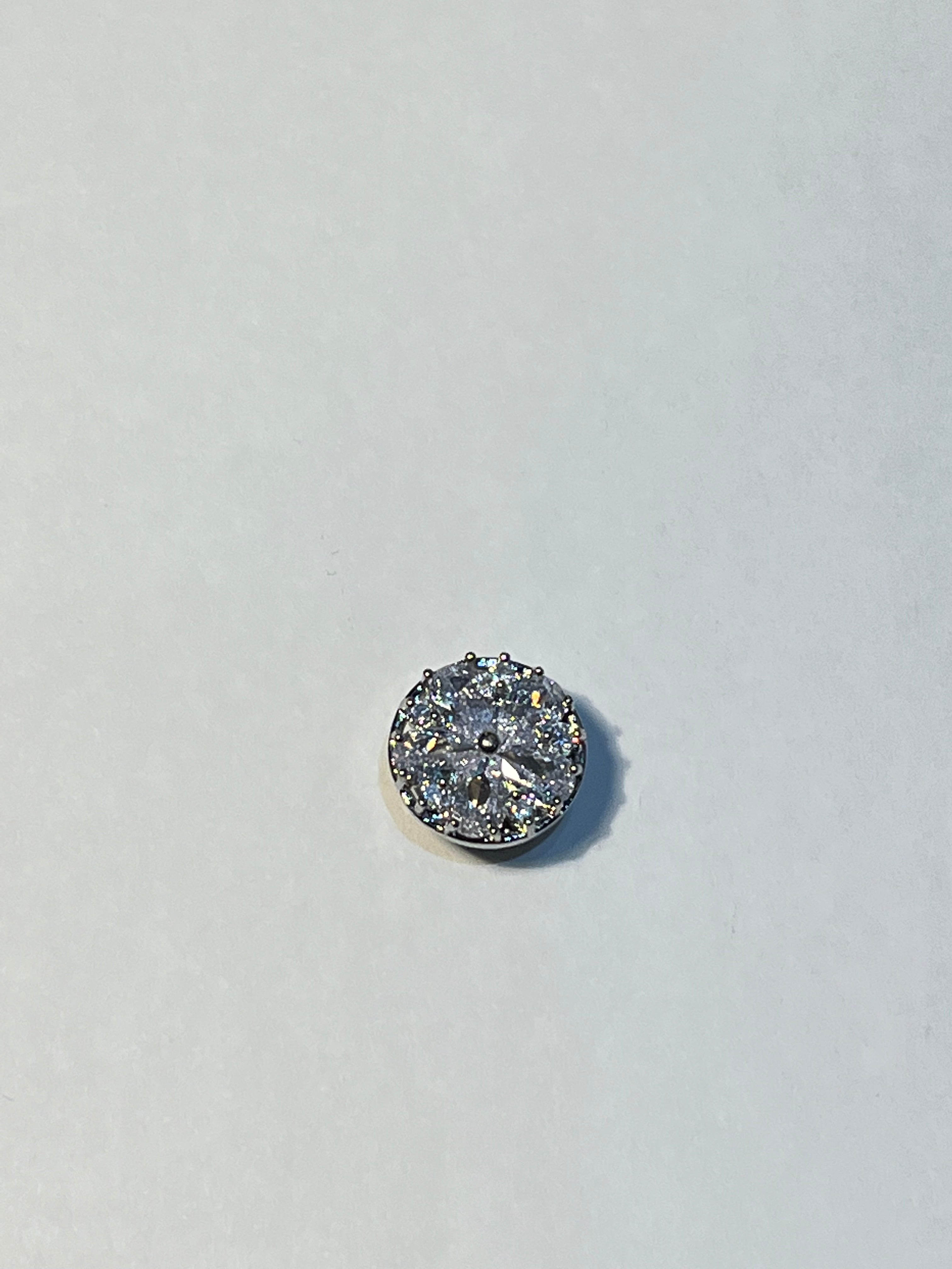 Sparkly Rhinestone Magnetic Button