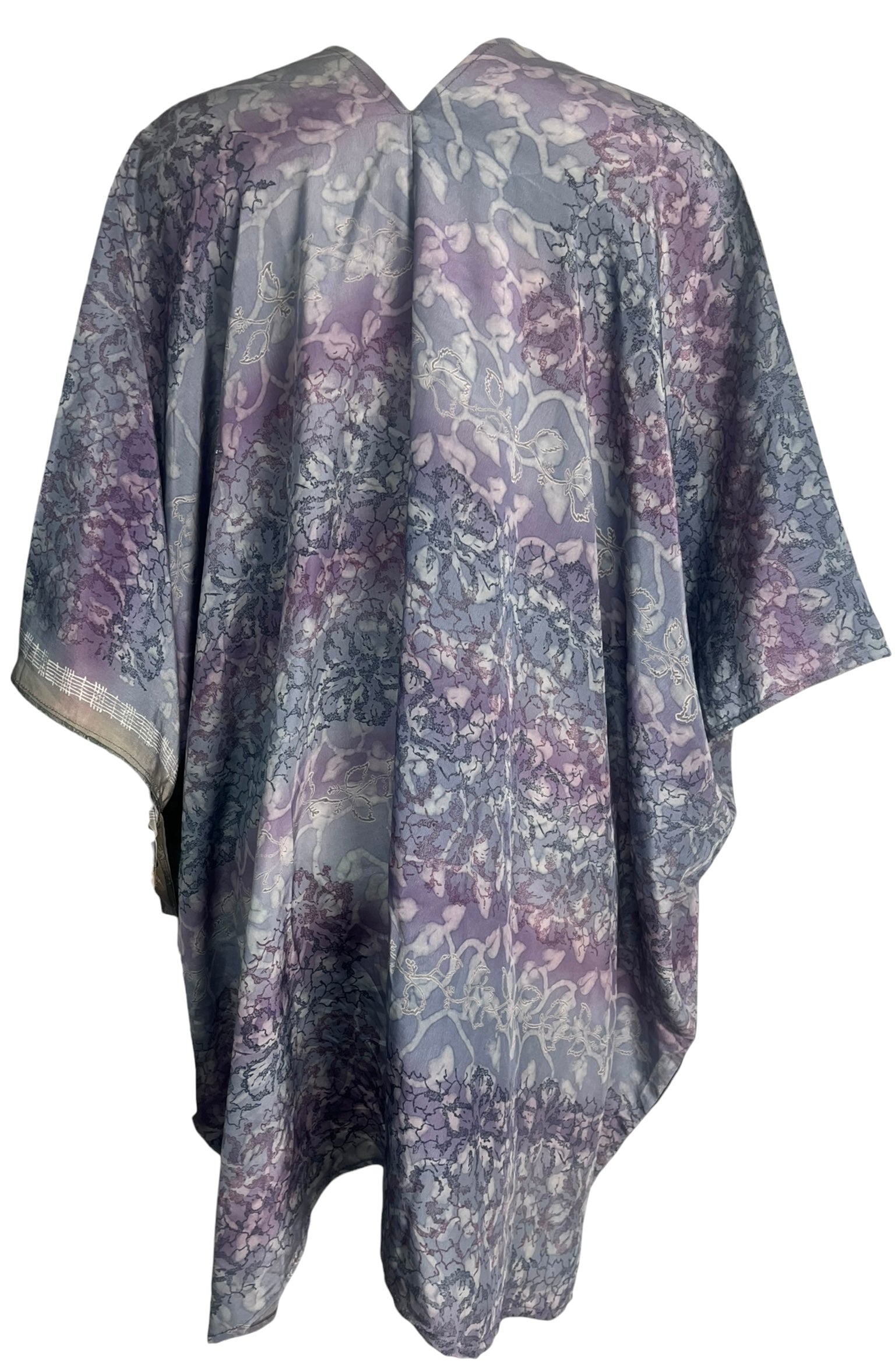 PREVIEW PRC8096 Avatar Pure Silk Cardigan by FEBRUARY2026 – Handmade ethical Cardigan from sariKNOTsari using upcycled silk. Designed in Canada for travel and slow fashion, loved from Toronto to LA to Sydney.