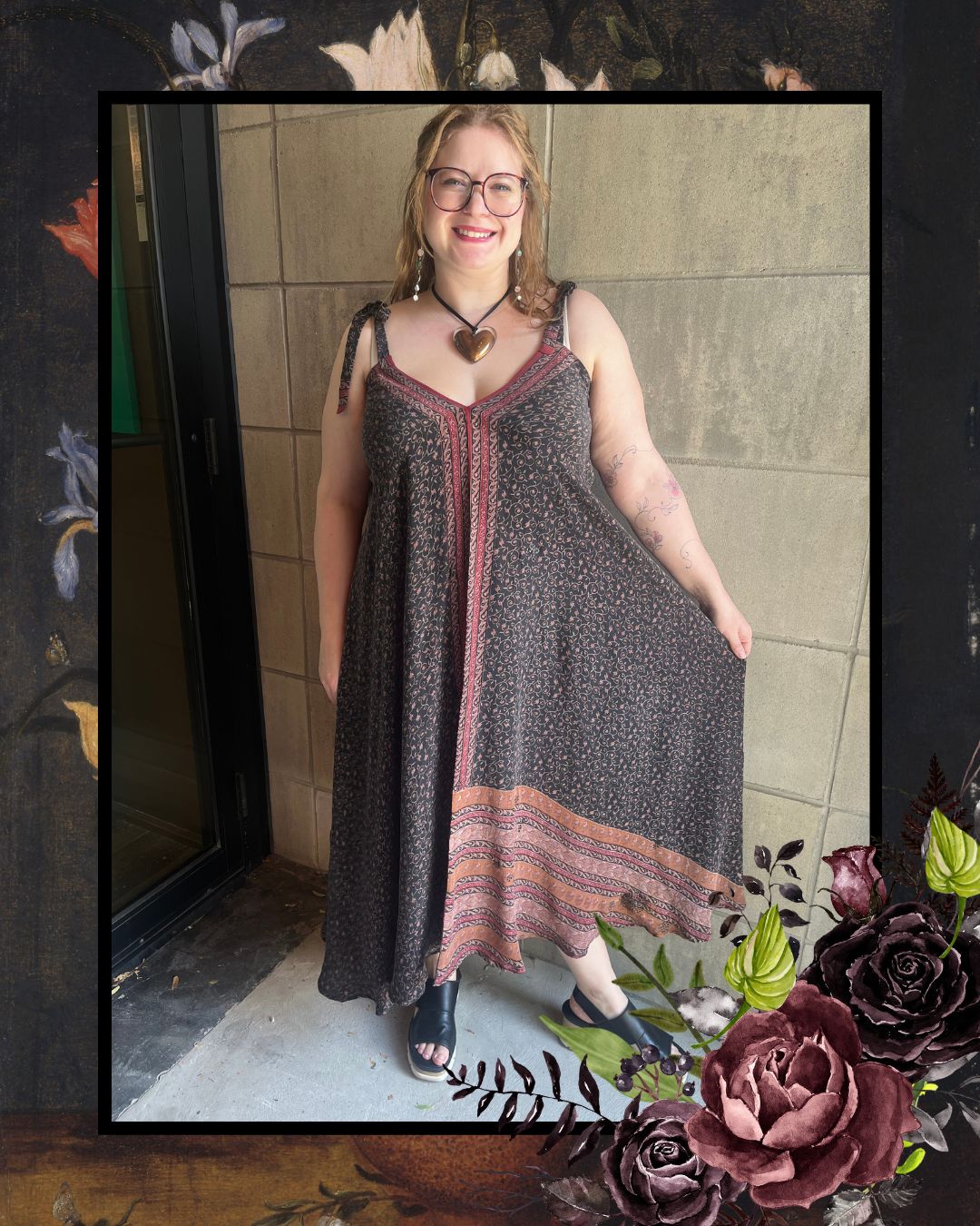 Releases Sunday August 9th at 8pm EST PRC9092 Avatar Pure Silk Maxi Dress with Belt