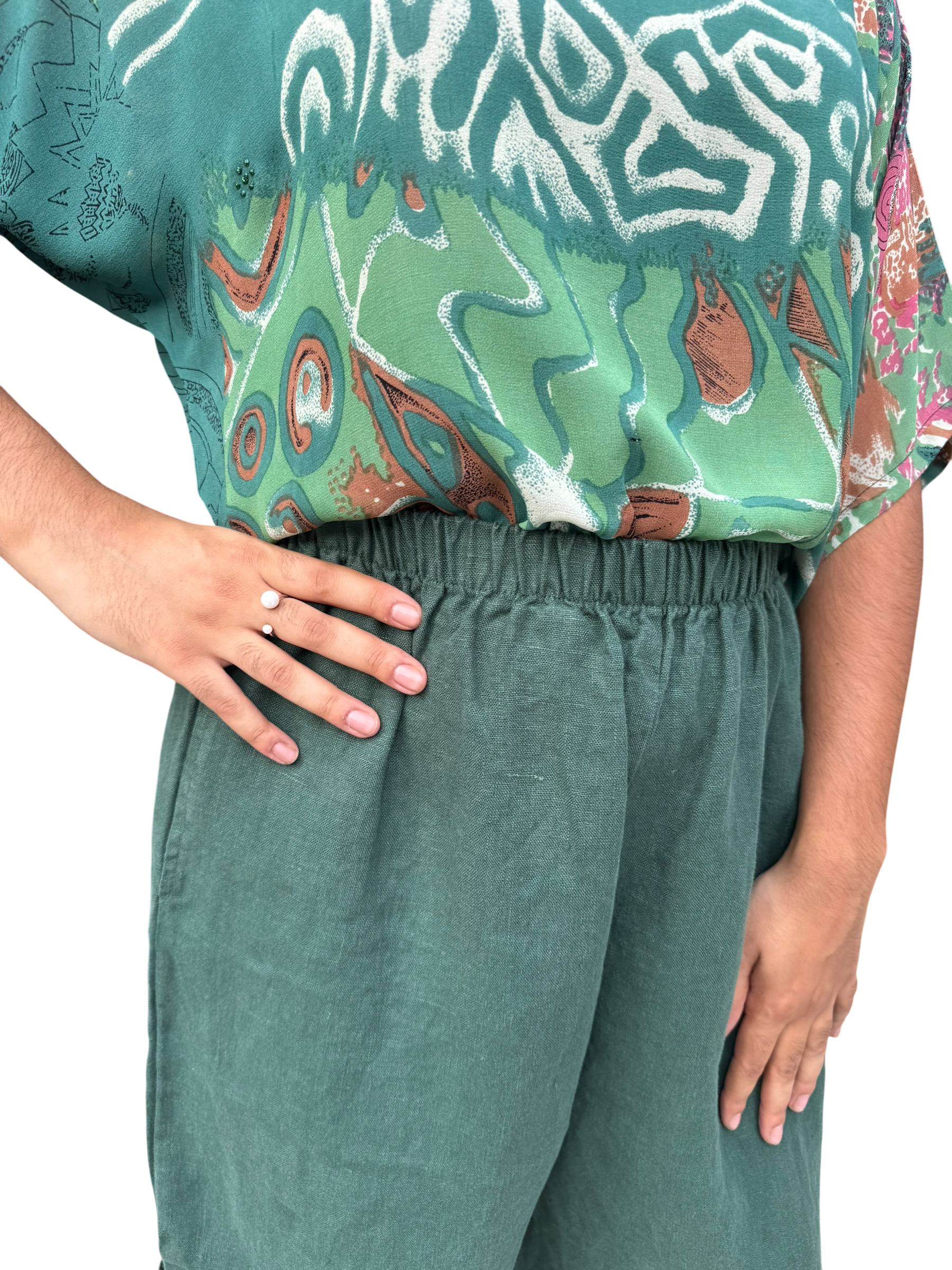 IN STOCK TYROL Fall 2026 Bryn Walker Heavy Linen Casbah Pant