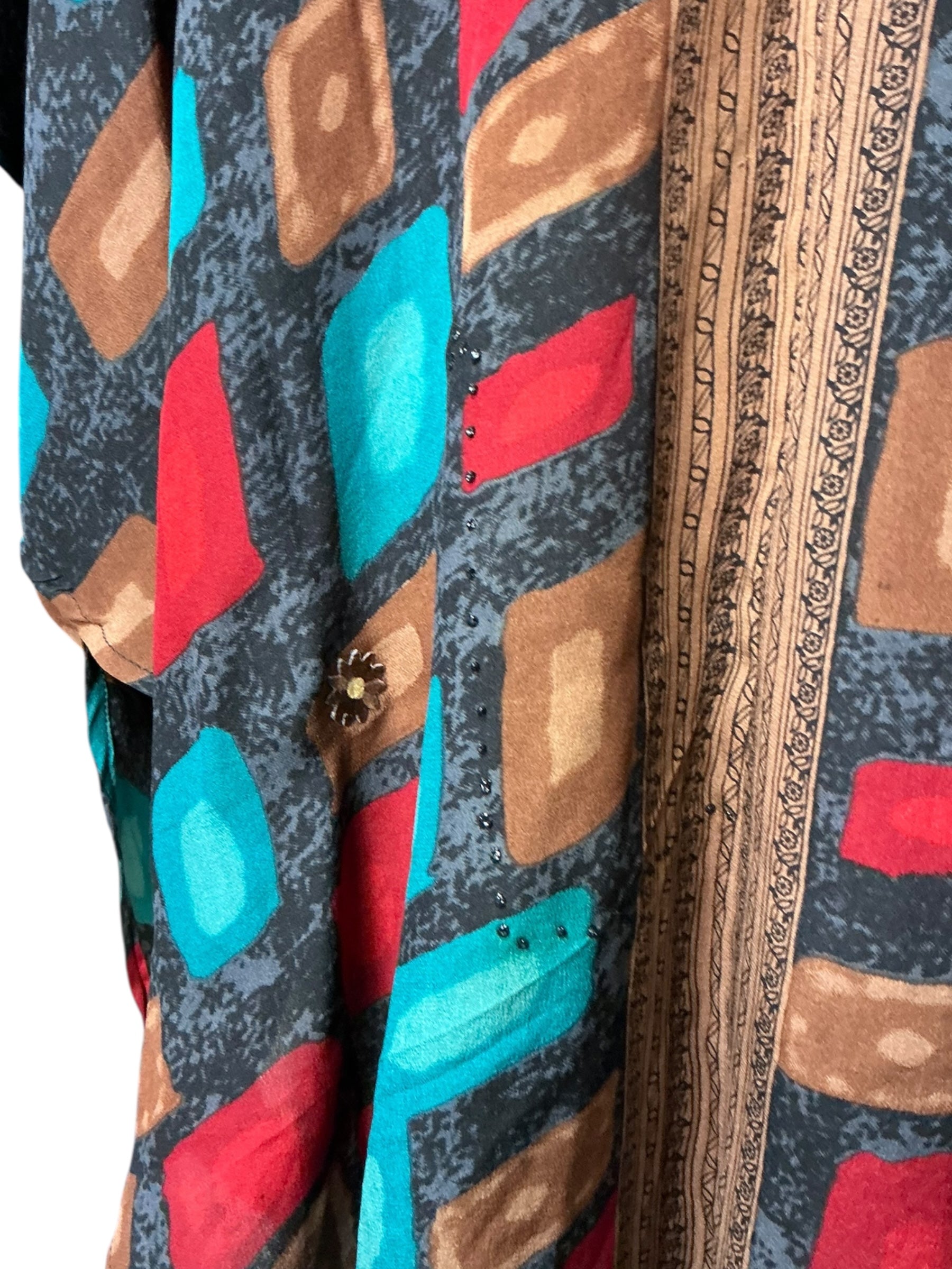 DEEANNS PRC7286 Avatar Pure Silk Waterfall Top