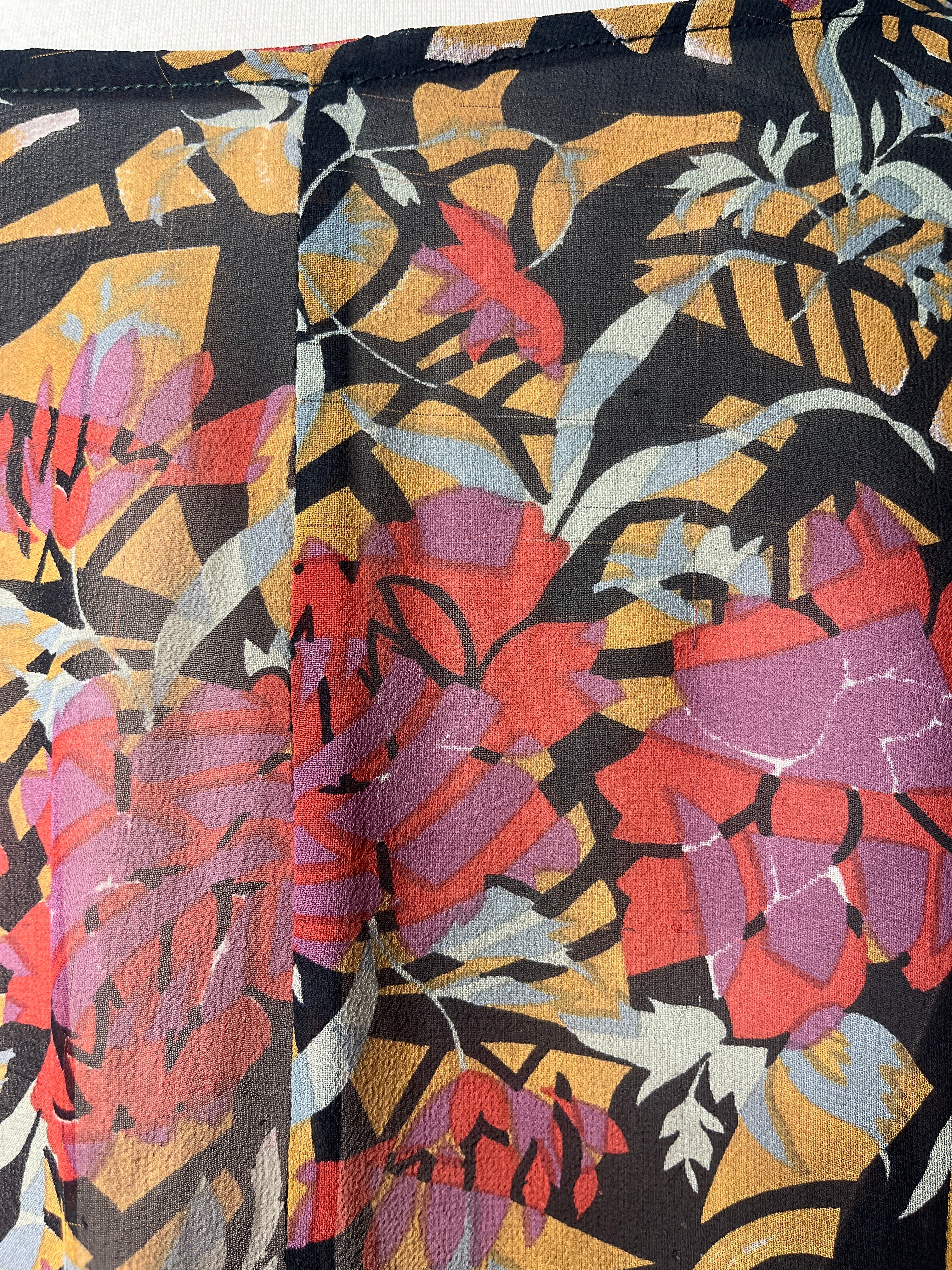 PRG7084 Sheer Wabi Sabi Pure Silk Waterfall Top