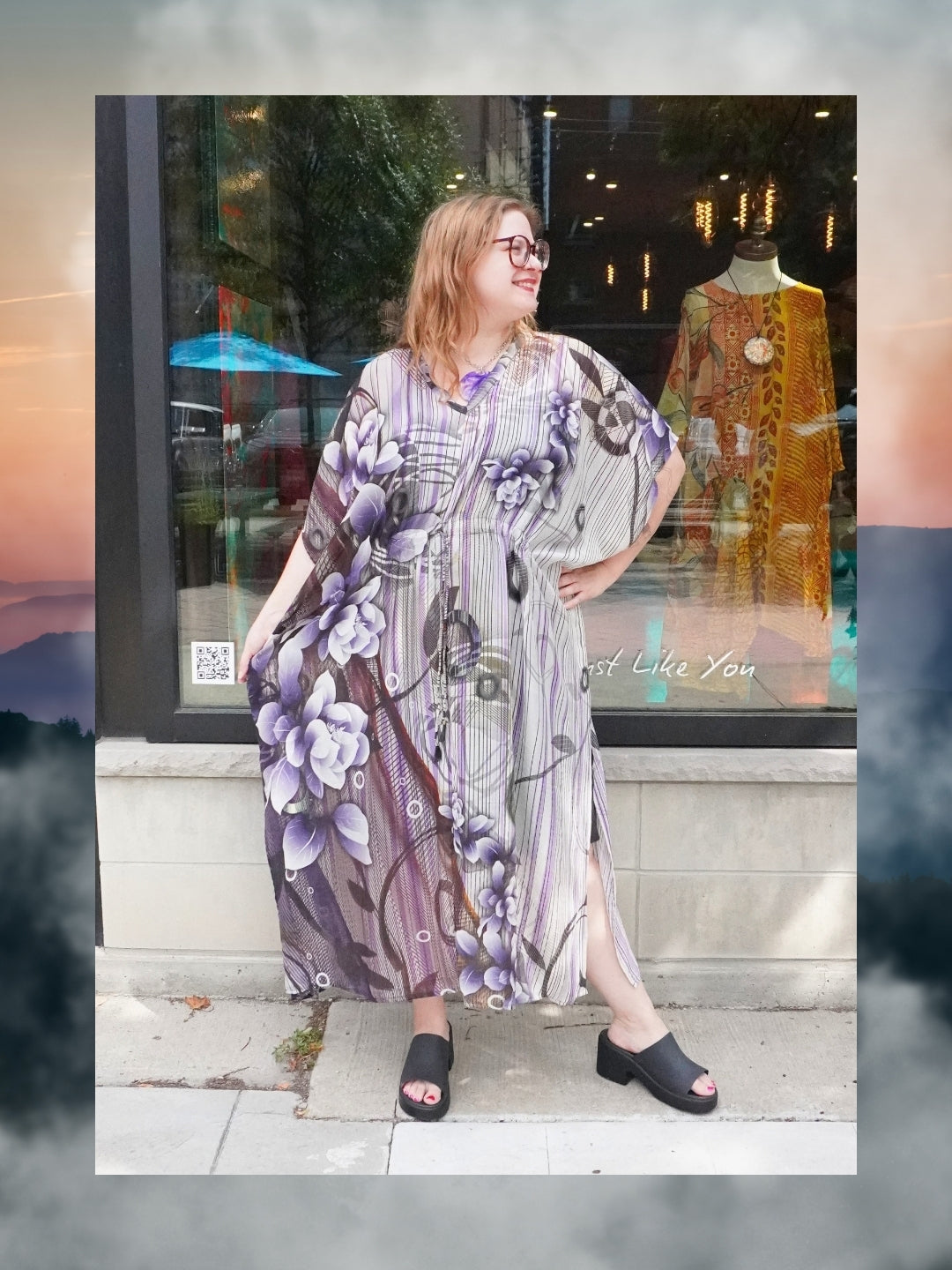 Releases Sunday at 8pm EST  PRG9140 Sheer Avatar Pure Silk Maxi Kaftan
