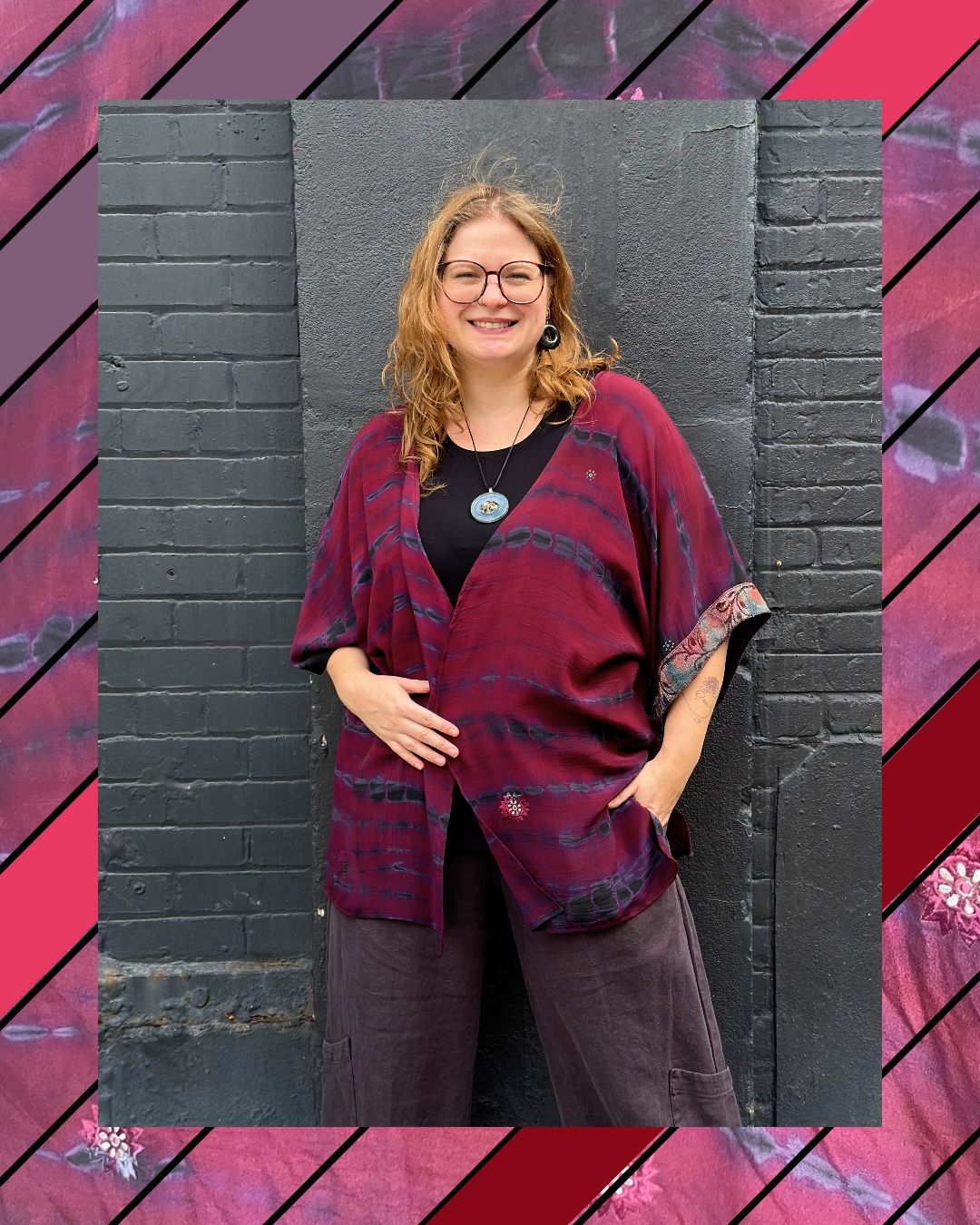 Releases Sunday at 8pm EST PRC9102 Avatar Pure Silk Kimono-Sleeved Jacket with Belt
