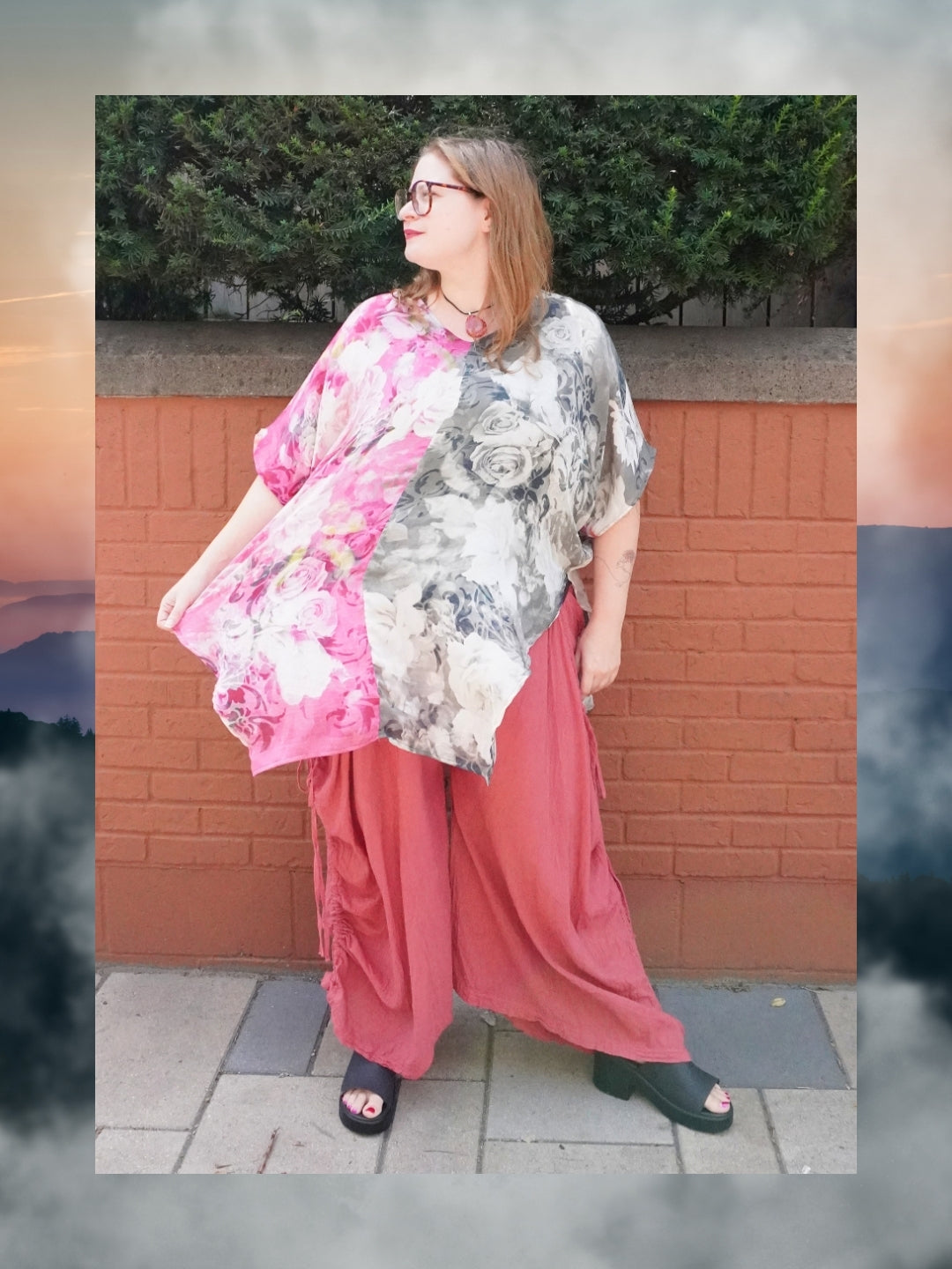 Releases Sunday at 8pm EST  PRS9187 Wabi Sabi Pure Silk Waterfall Top