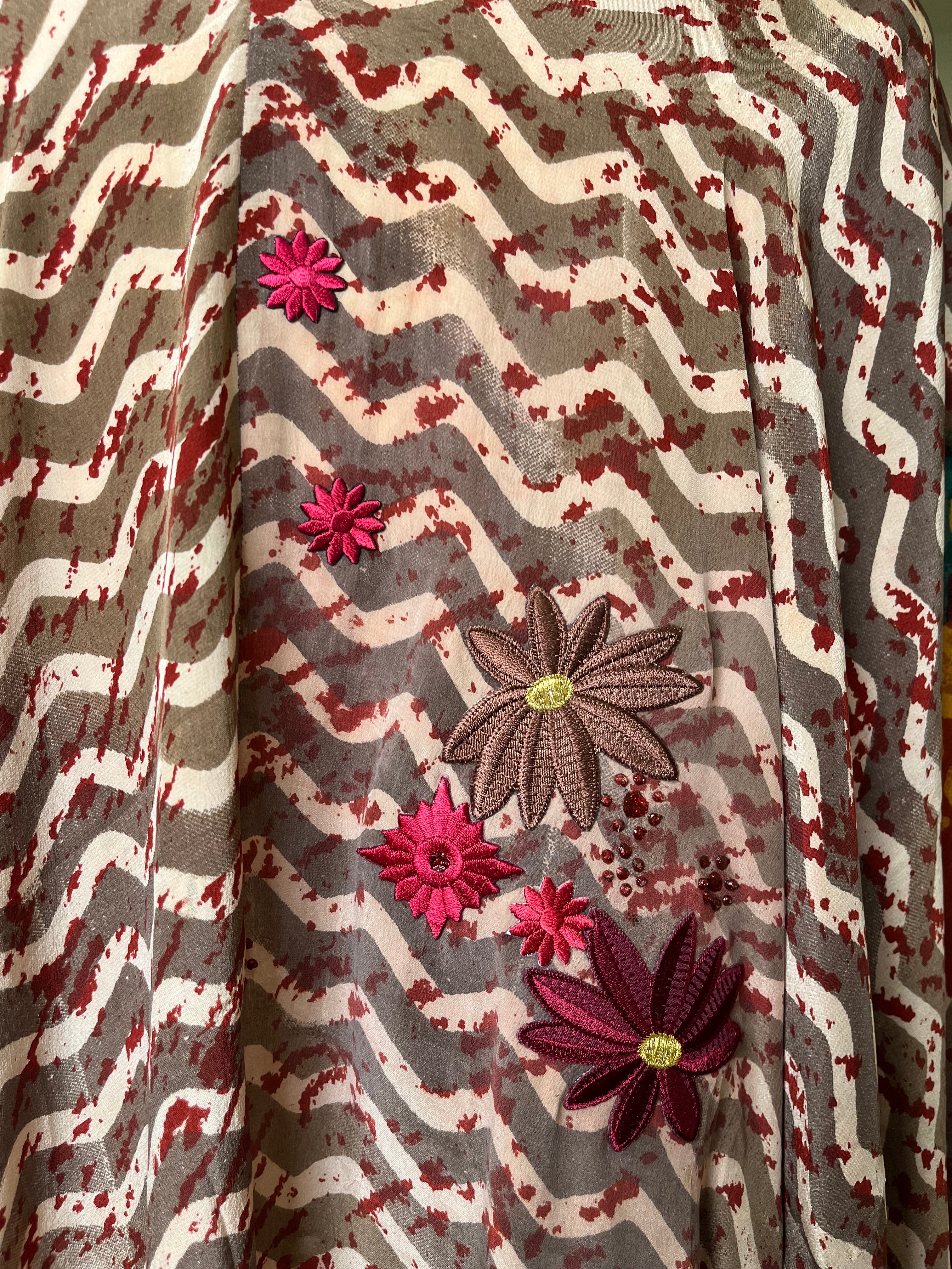 PRC6862 Wabi Sabi Pure Silk Cardigan