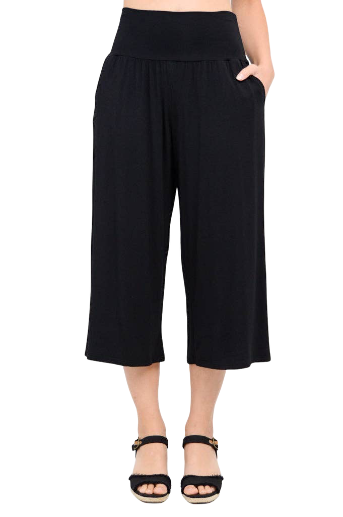 Black Bamboo Gaylene Capri