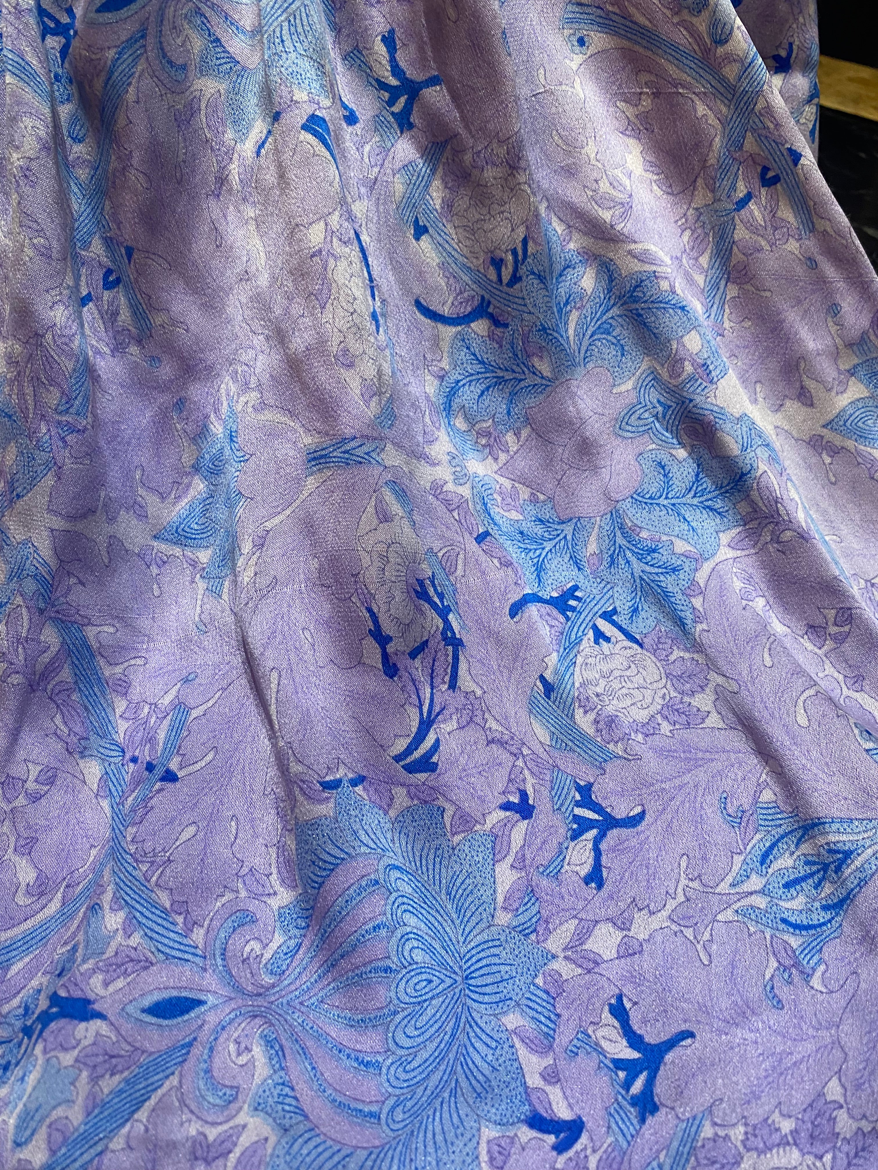Pansy Upcycled Pure Silk Satin Pillowcase