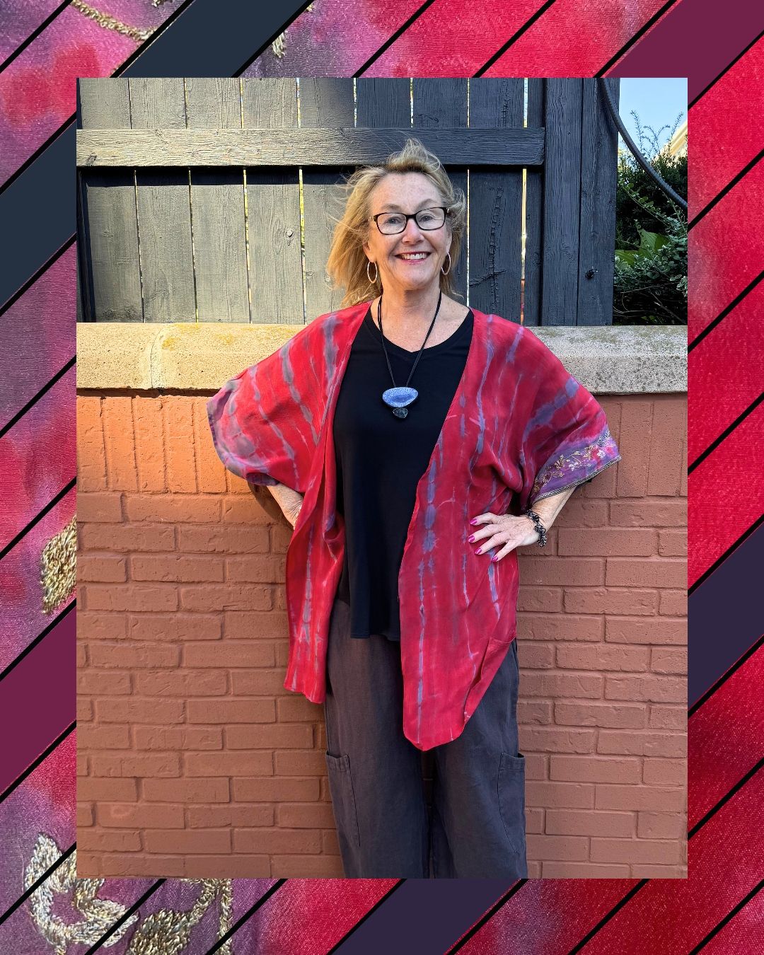 Releases Sunday at 8pm EST PRC9101 Avatar Pure Silk Kimono-Sleeved Jacket with Belt