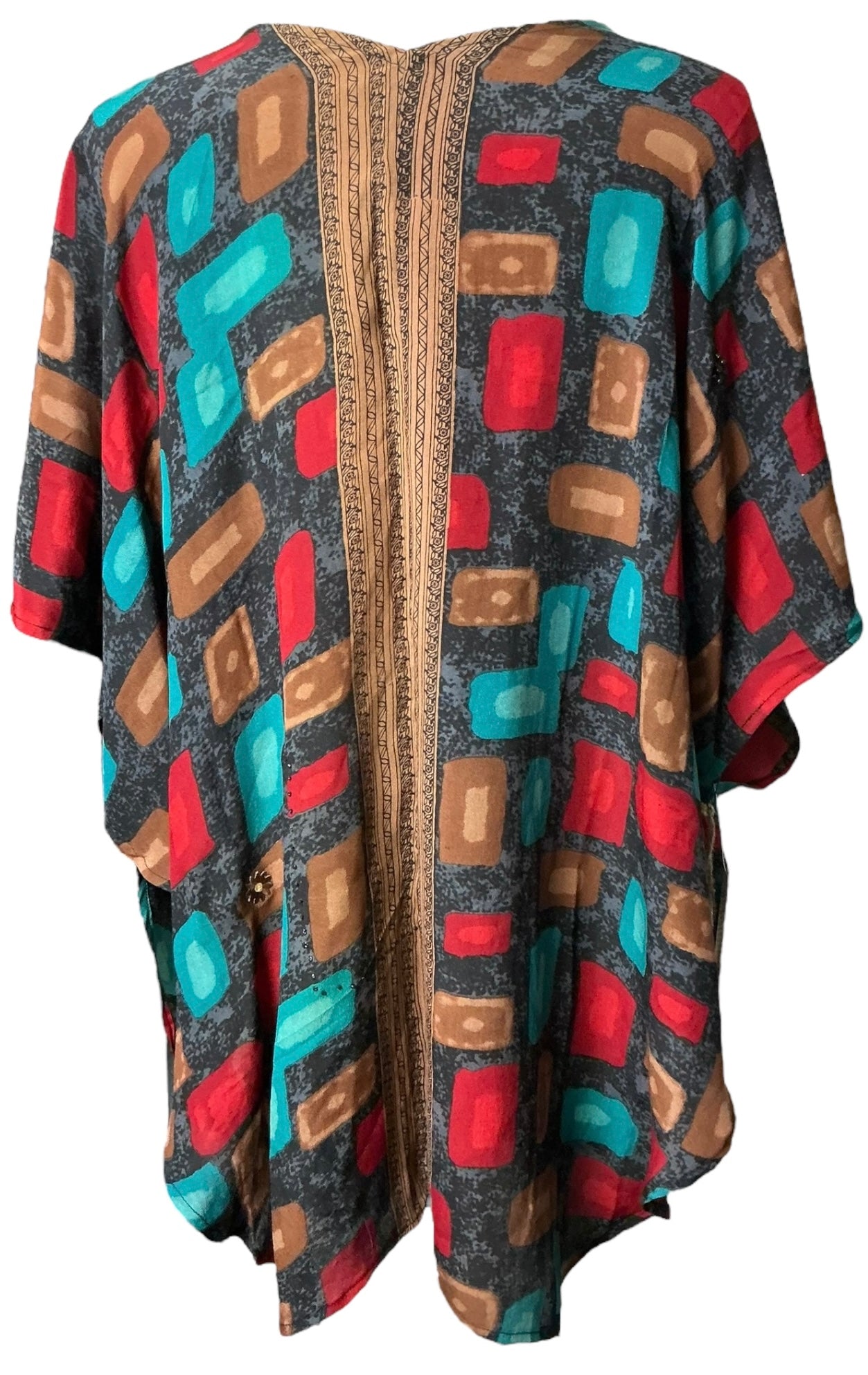 DEEANNS PRC7286 Avatar Pure Silk Waterfall Top