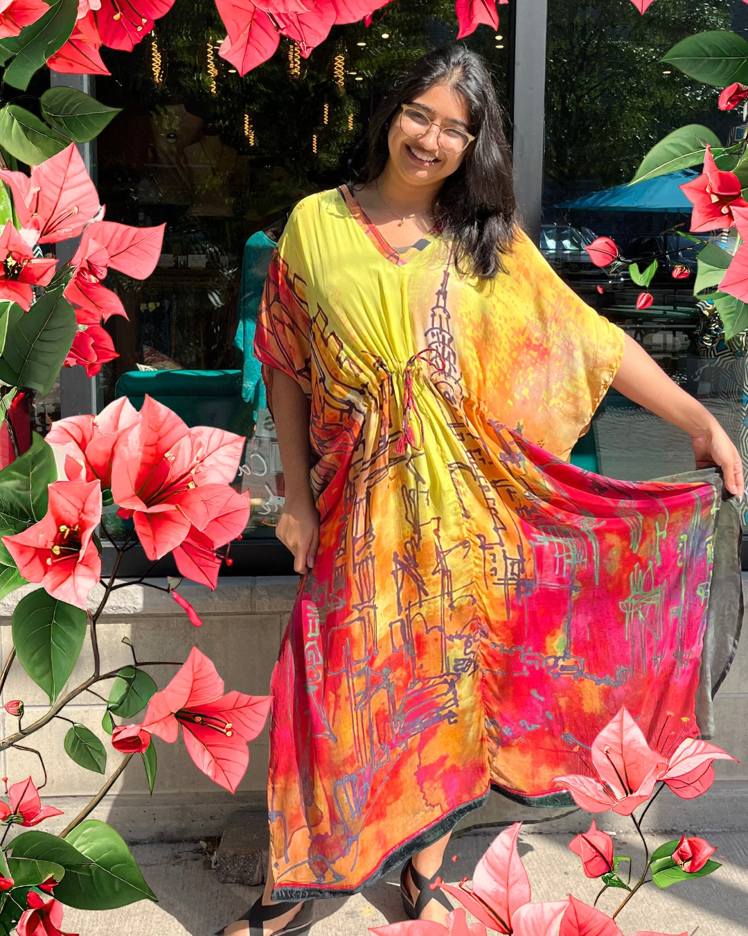 Releases Sunday at 8pm EST  PRC9111 Avatar Pure Silk Maxi Kaftan