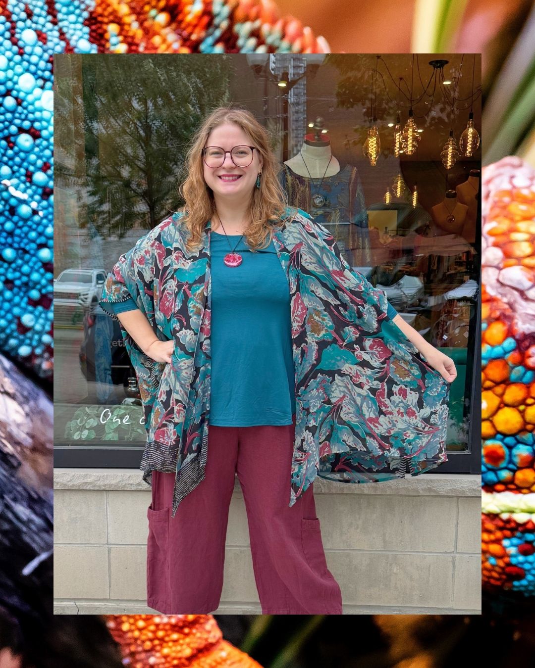 Releases Sunday at 8pm EST  PRG9203 Sheer Wabi Sabi Pure Silk Cardigan