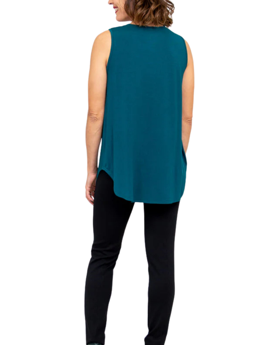 Teal Bamboo Jazz Tank