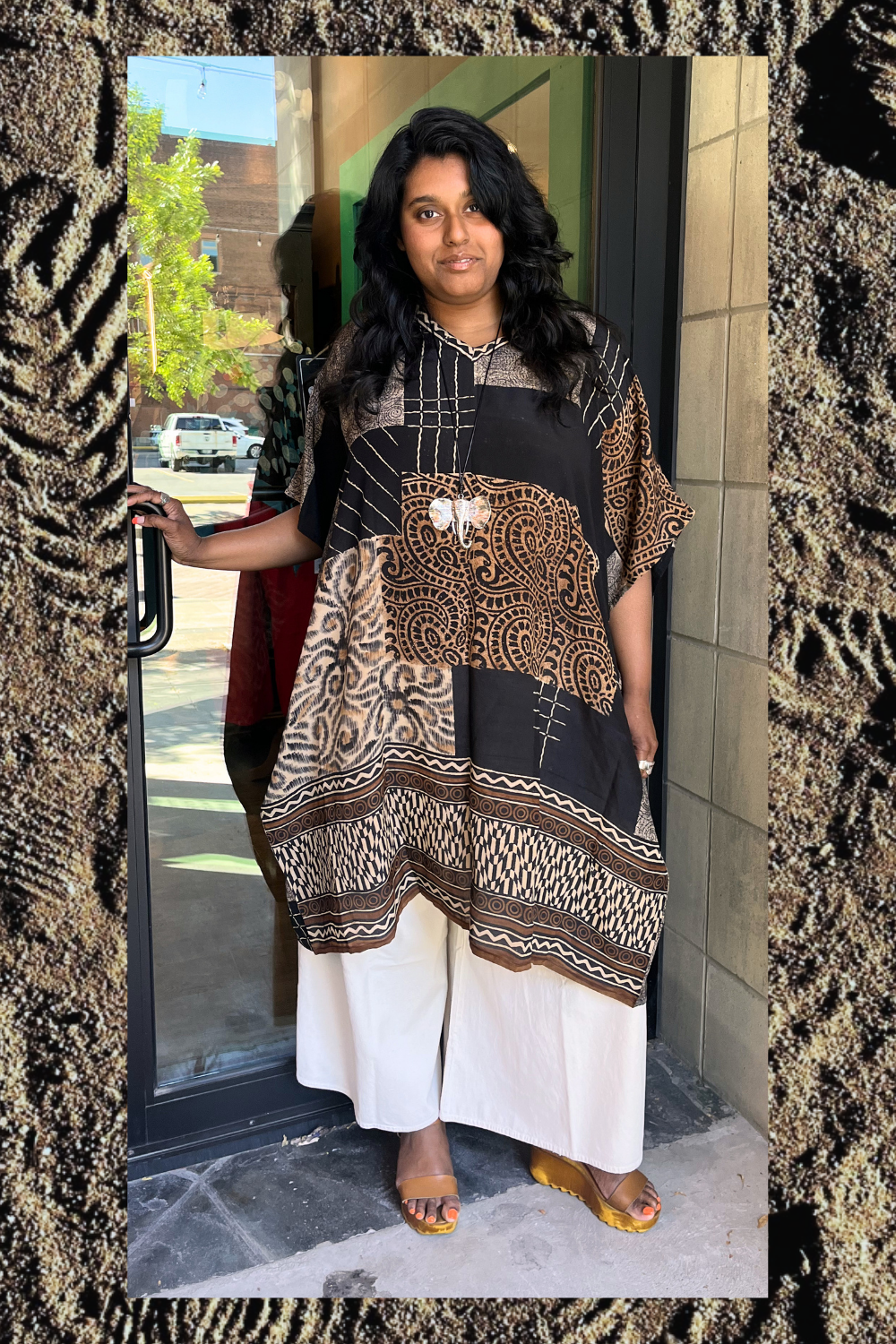 Releases Sunday at 8pm EST PRC8942 Avatar Pure Silk Midi Length Kaftan