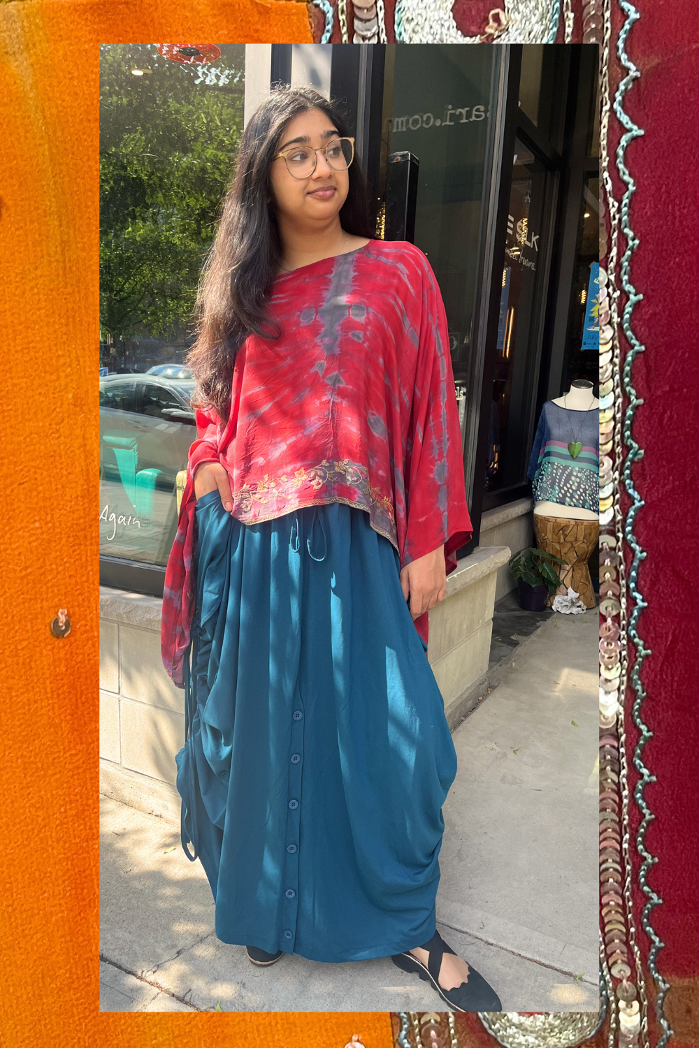 Releases Sunday at 8pm EST PRC9101 Avatar Pure Silk Capelet Poncho