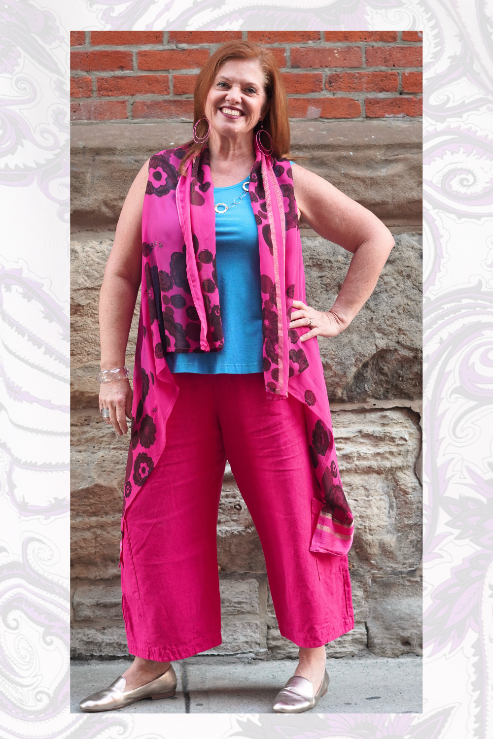 PRG8726 Wabi Sabi Pure Silk Versatile Vest