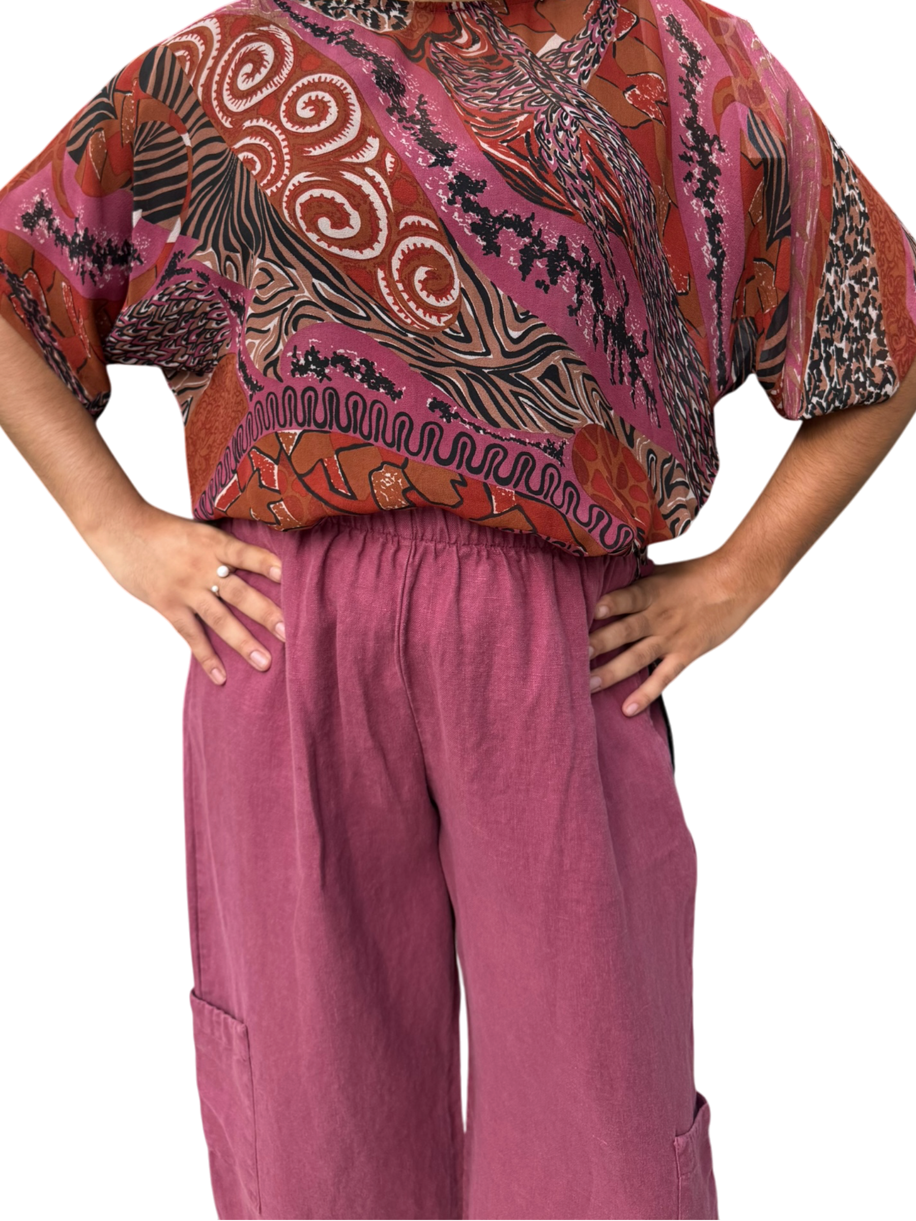 IN STOCK ALDER Fall 2026 Bryn Walker Heavy Linen Casbah Pants
