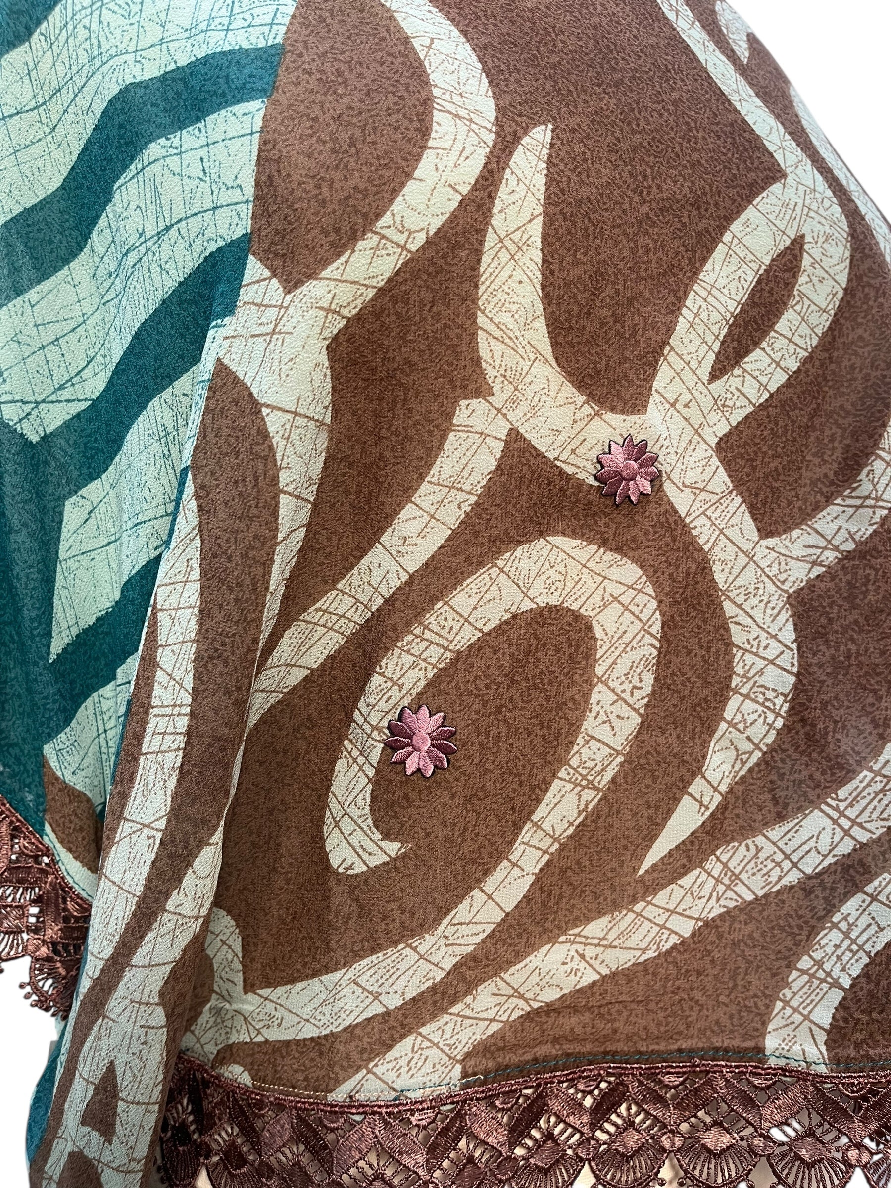 PRG6147 Avatar Pure Silk Boxy Top