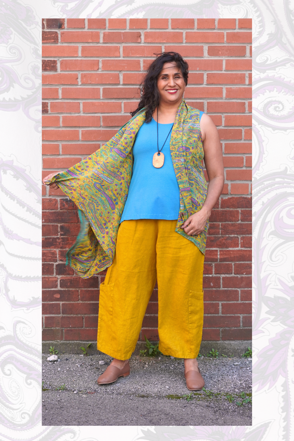 PRC8791 Wabi Sabi Pure Silk Versatile Vest