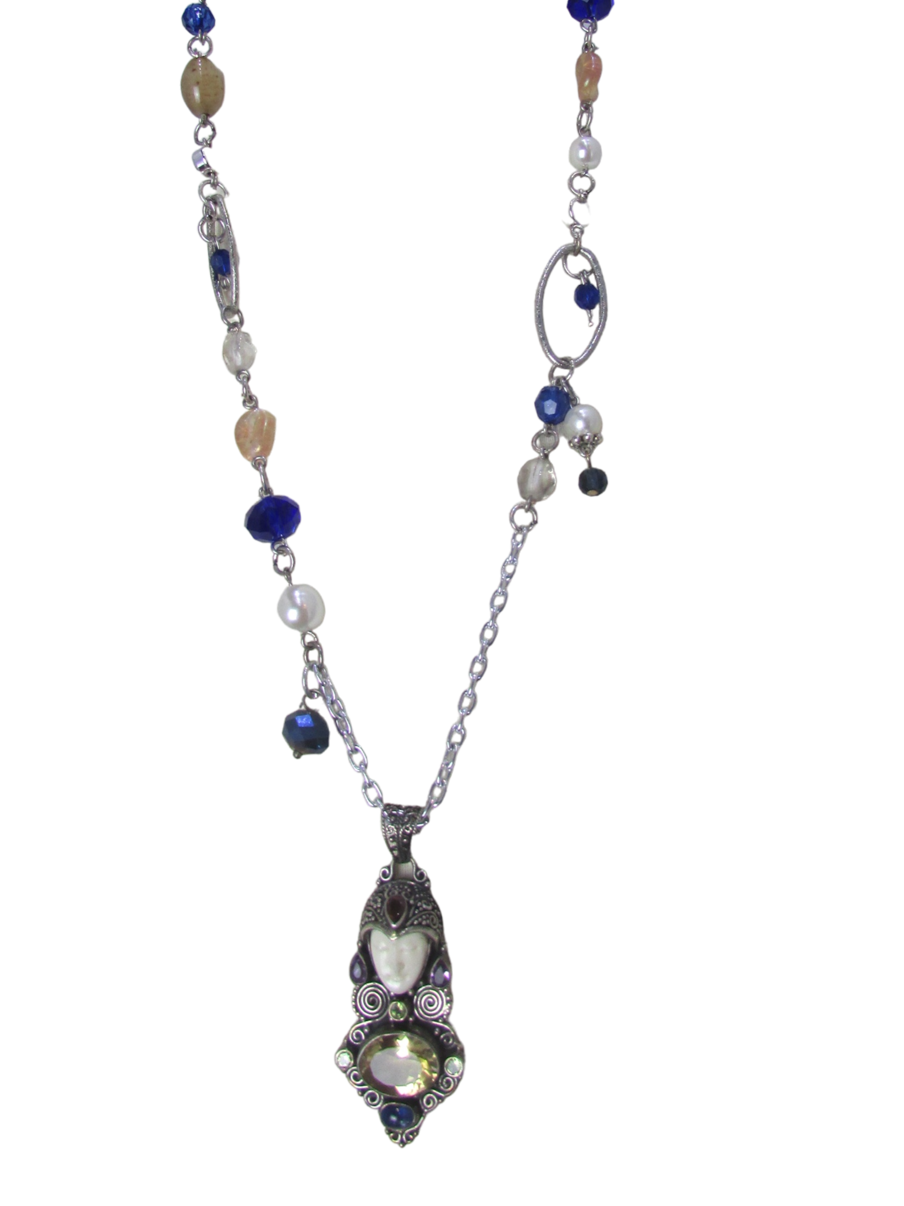 Vaudevillian Glimmer Upcycled Necklace