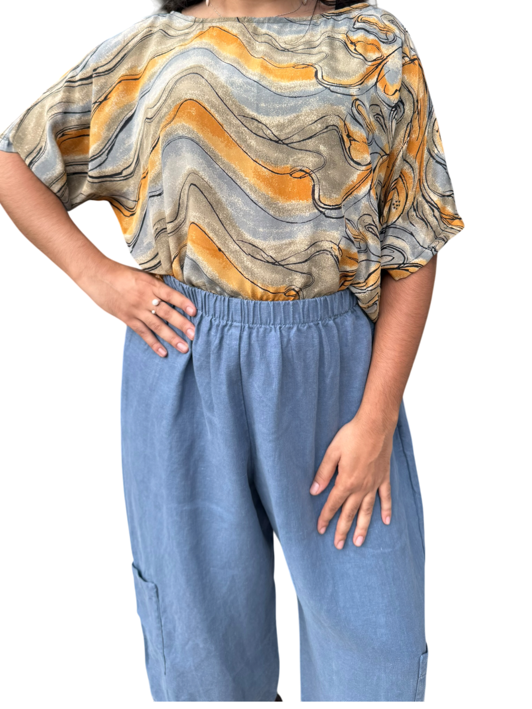IN STOCK VITZNAU Fall 2026 Bryn Walker Heavy Linen Casbah Pant
