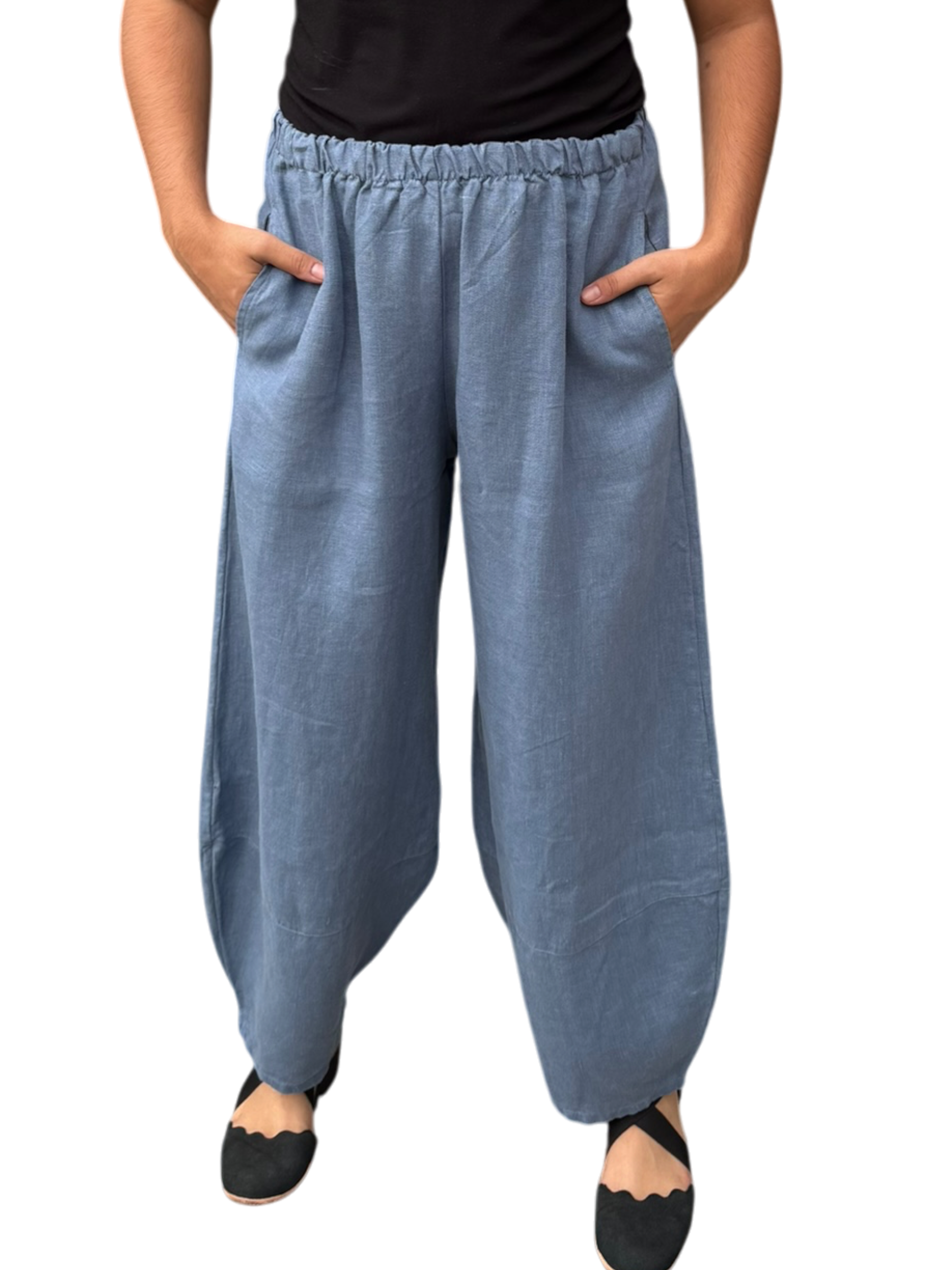 IN STOCK VITZNAU Fall 2026 Bryn Walker Heavy Linen Oliver Pant