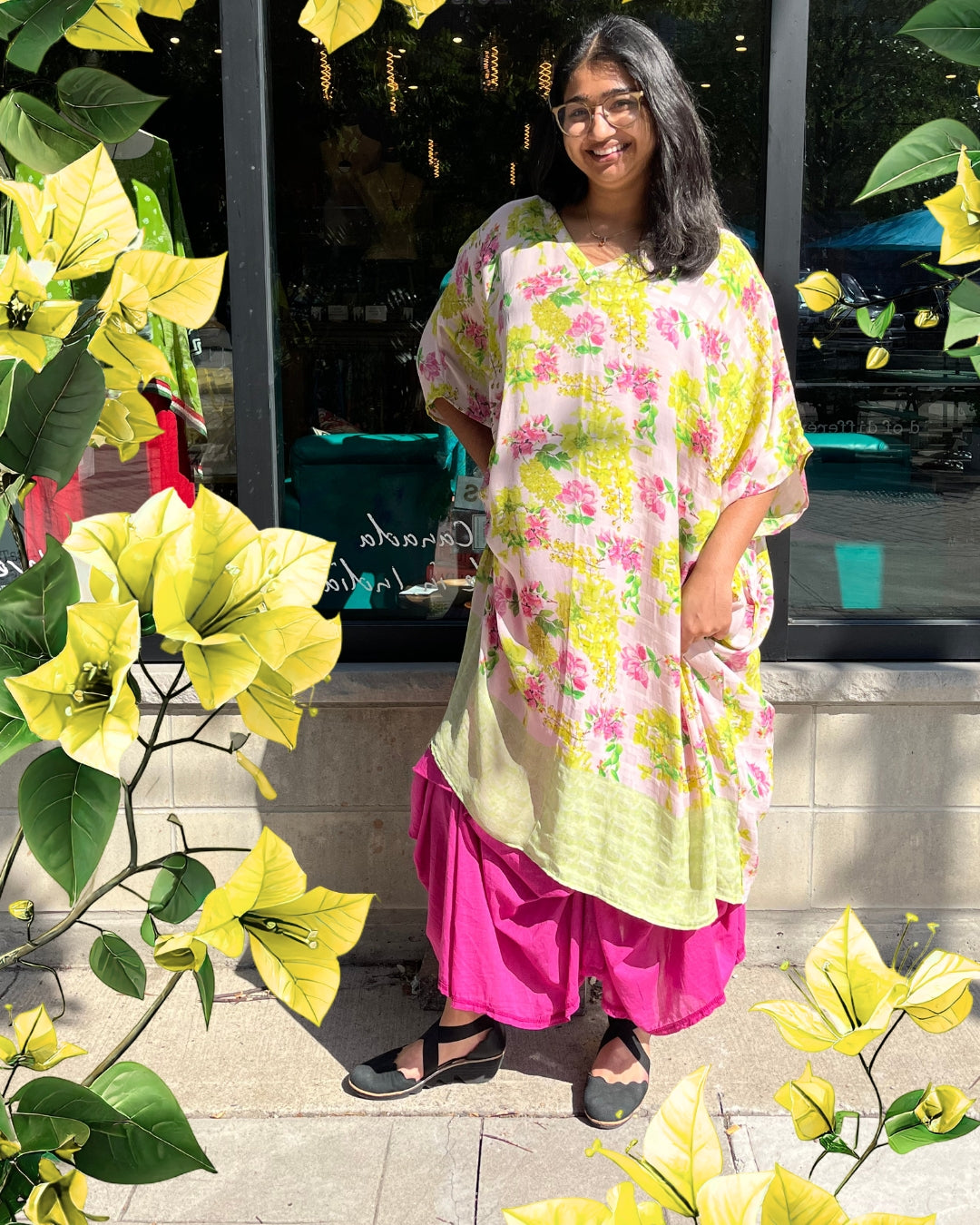 Releases Sunday at 8pm EST  PRG8892 Sheer Wabi Sabi Pure Silk Midi Length Kaftan