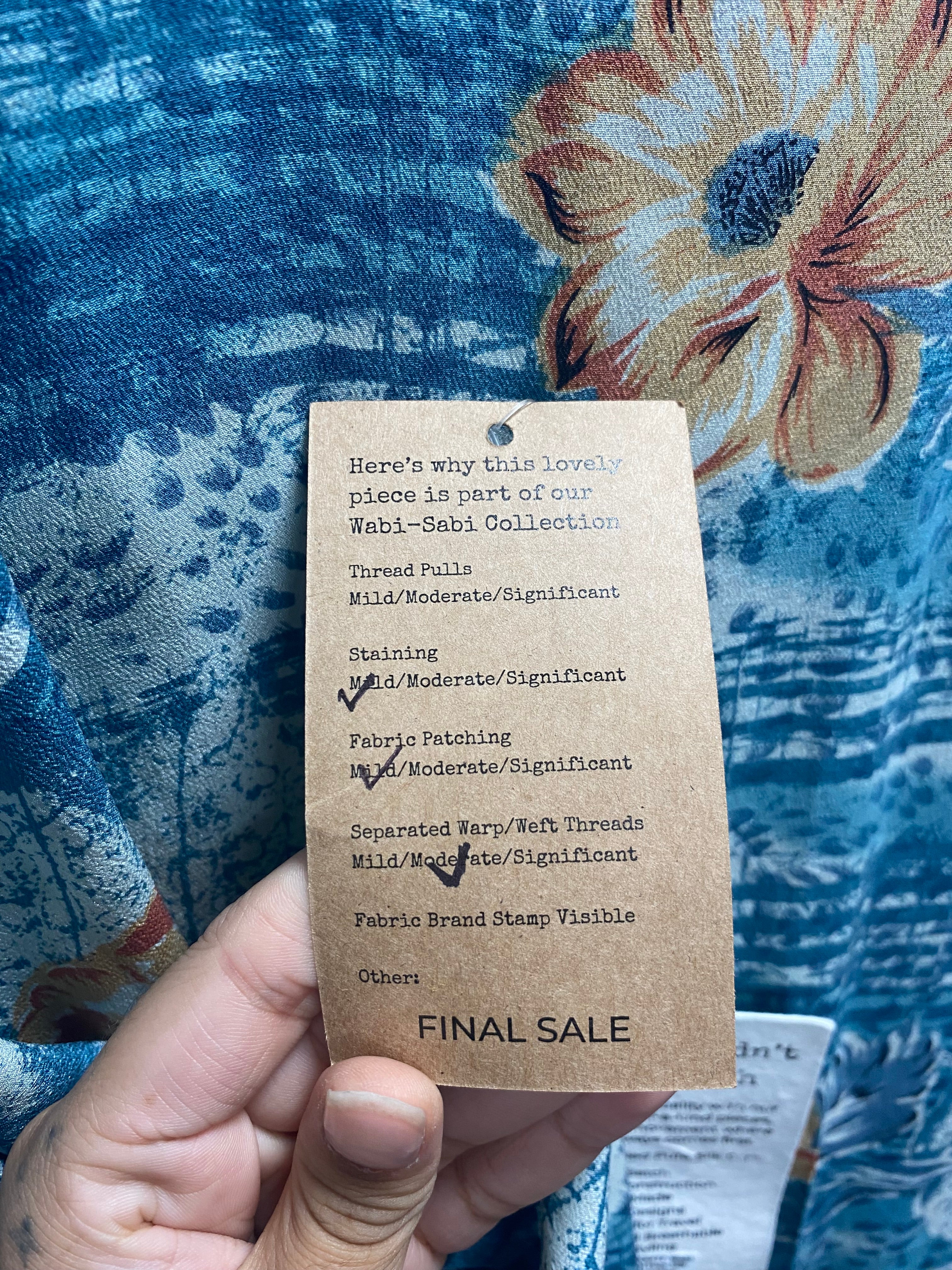 PRC6777 Wabi Sabi Pure Silk Maxi Kaftan