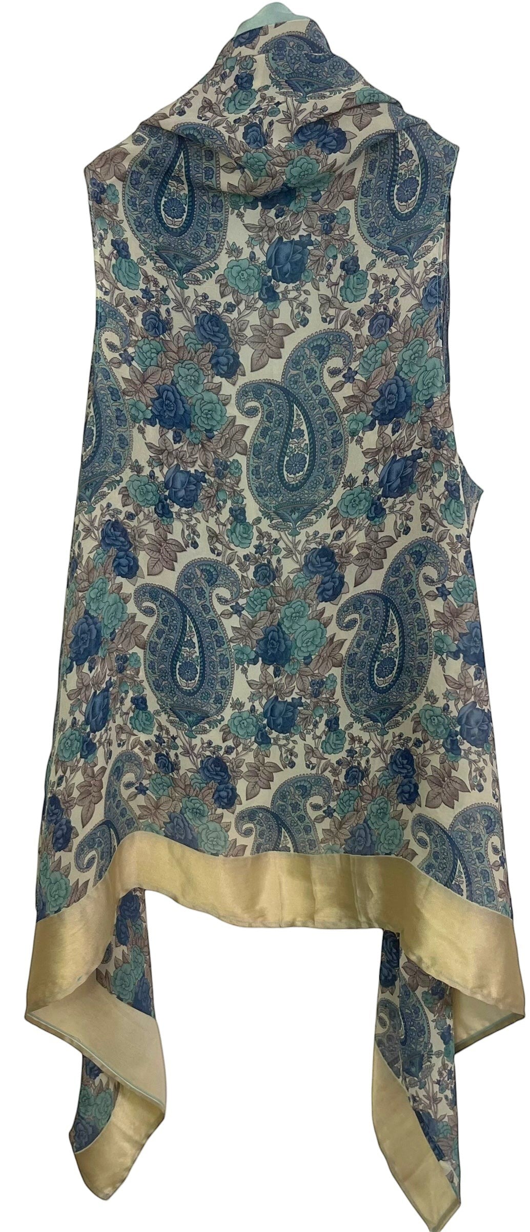 PRG8771 Sheer Avatar Pure Silk Versatile Vest