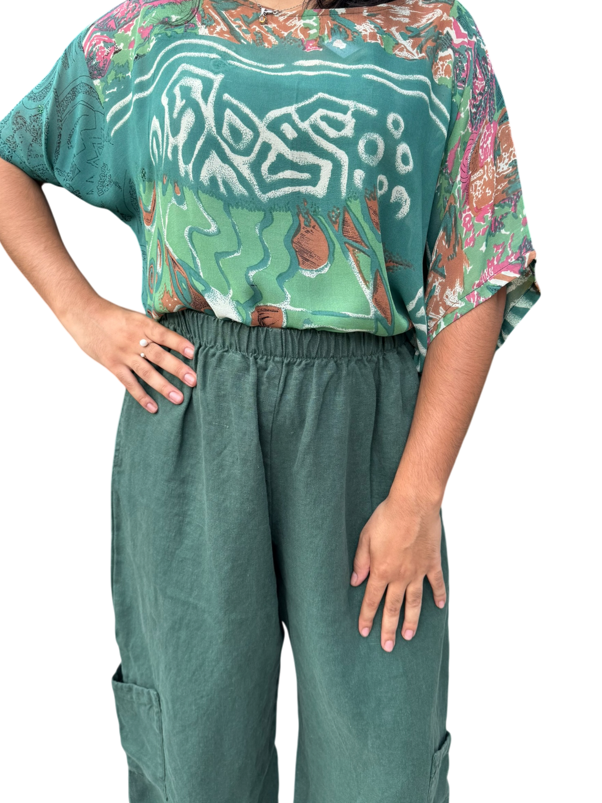 IN STOCK TYROL Fall 2026 Bryn Walker Heavy Linen Casbah Pant
