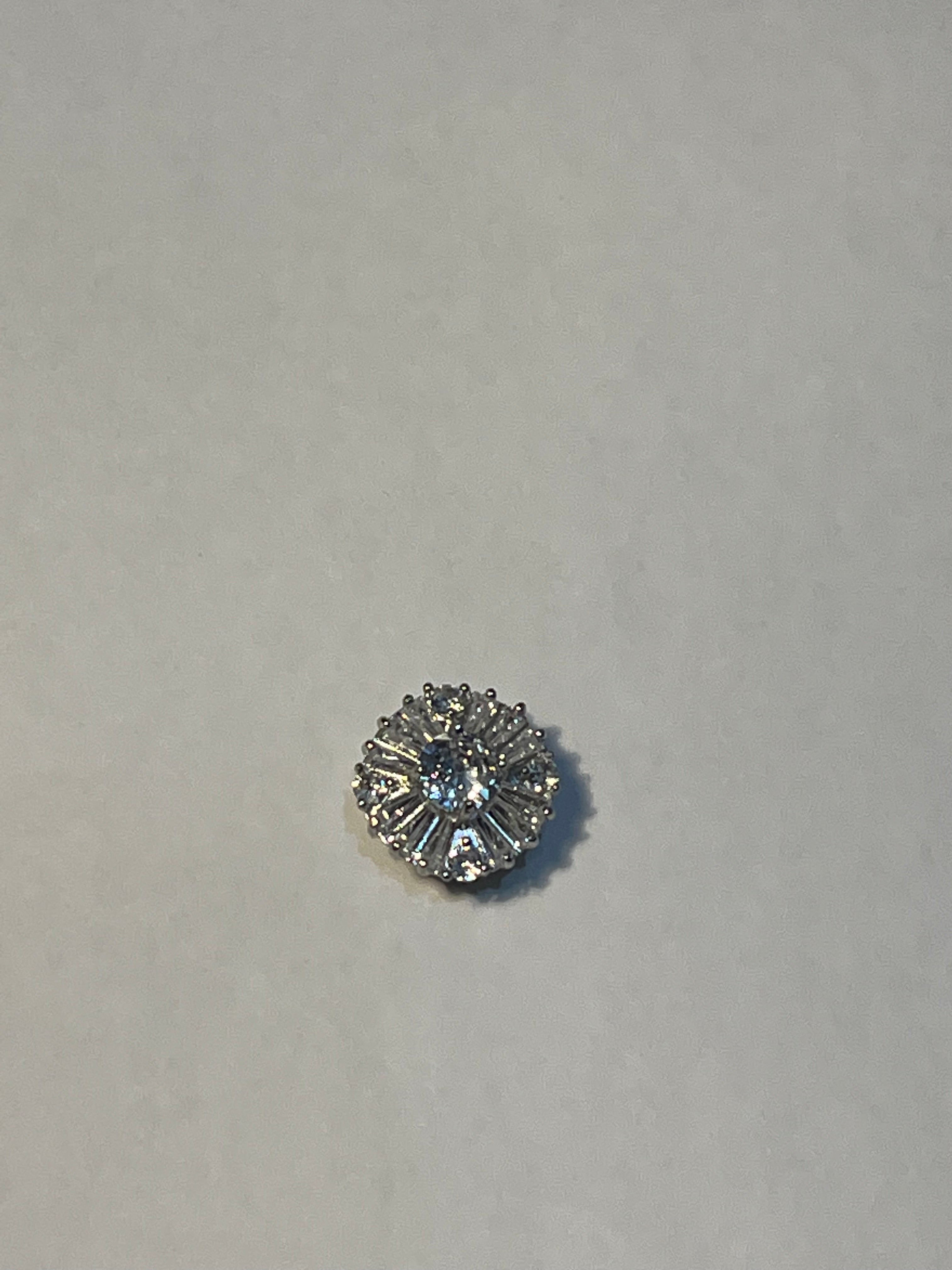 Sparkly Rhinestone Magnetic Button