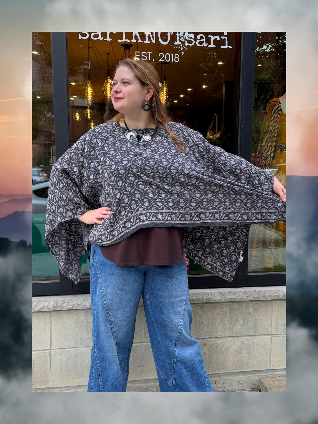 Releases Sunday at 8pm EST  PRC9091 Avatar Pure Silk Capelet Poncho