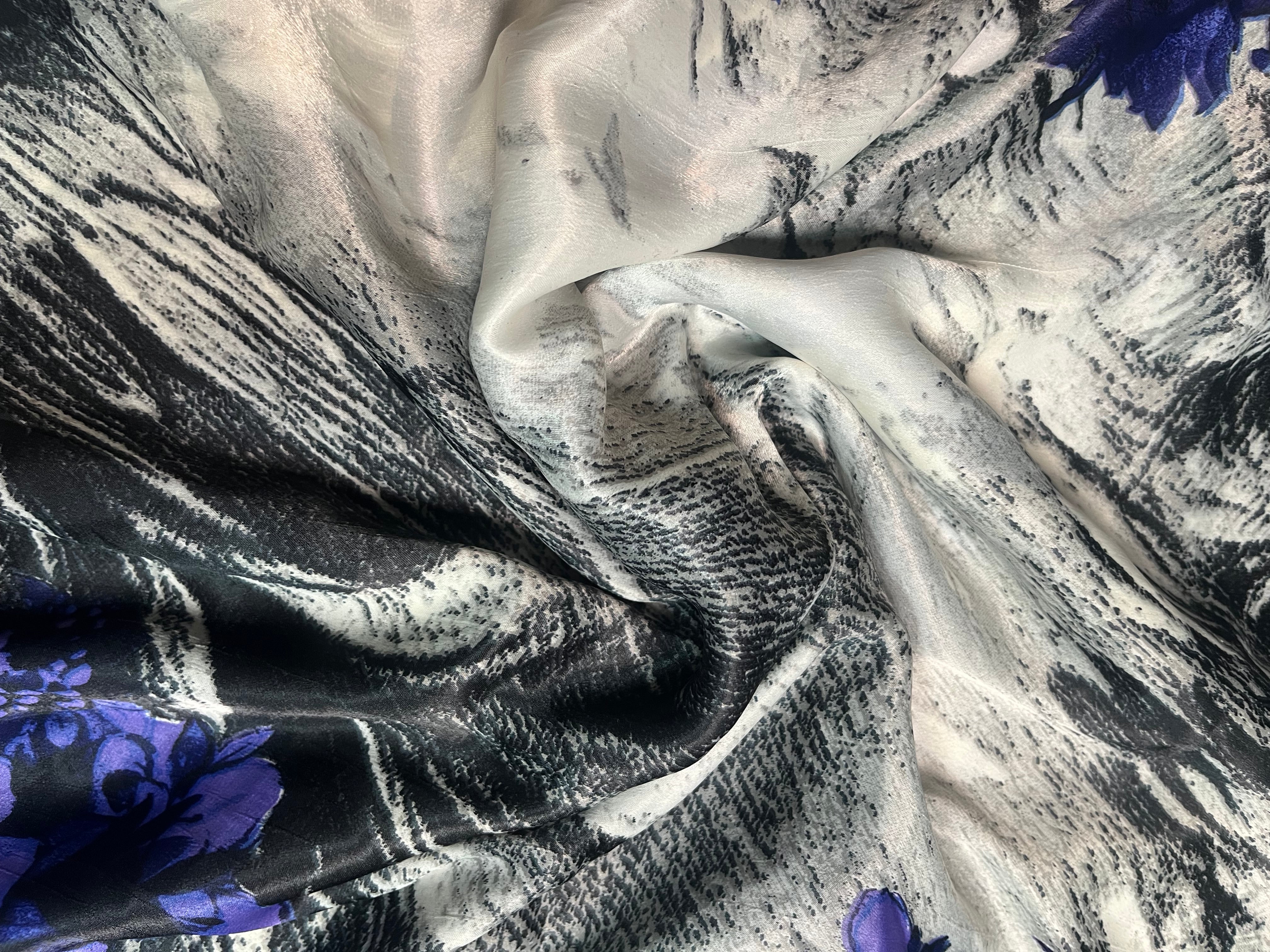 Hyacinth Upcycled Pure Silk Satin Pillowcase