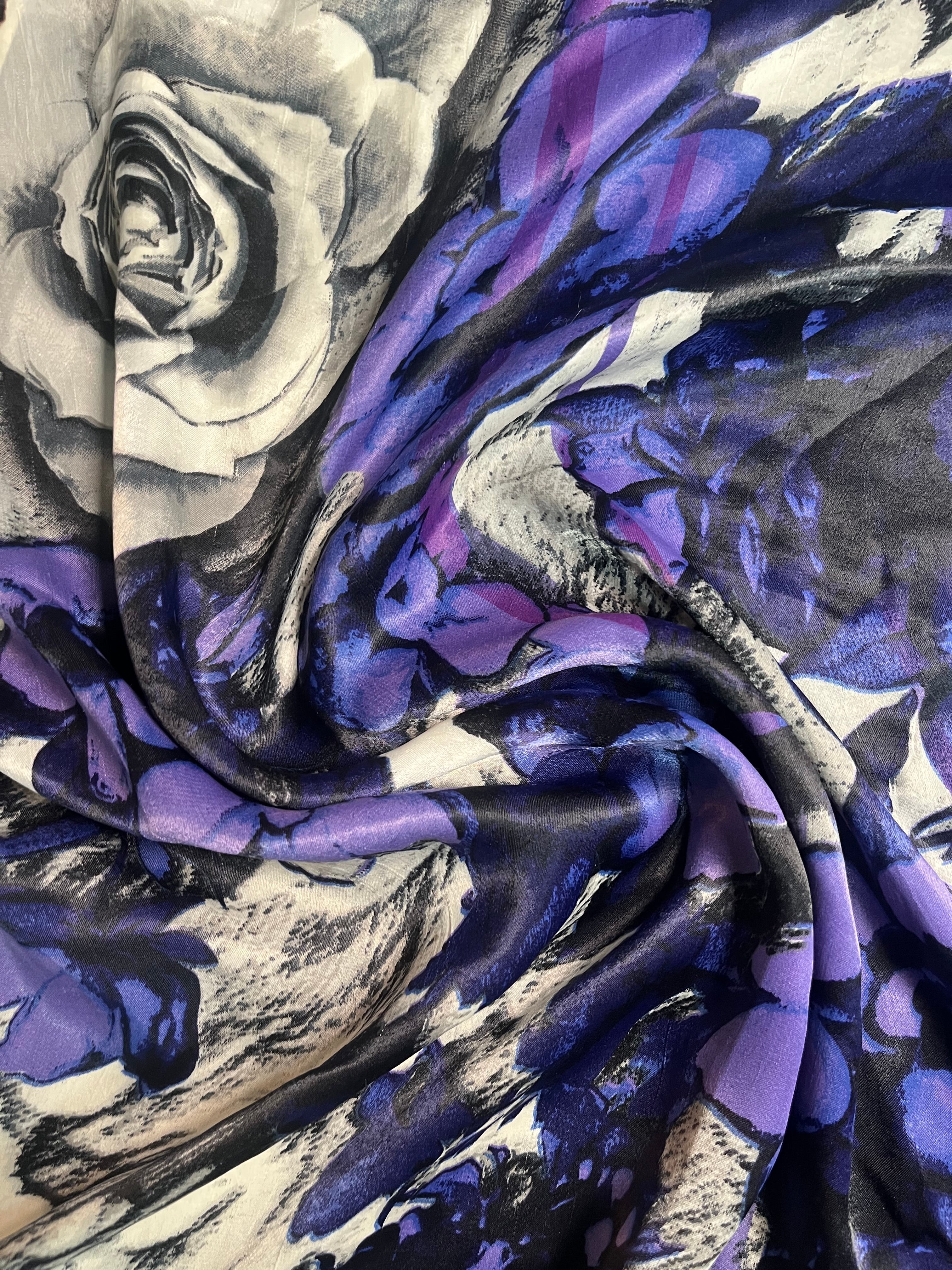 Hyacinth Upcycled Pure Silk Satin Pillowcase