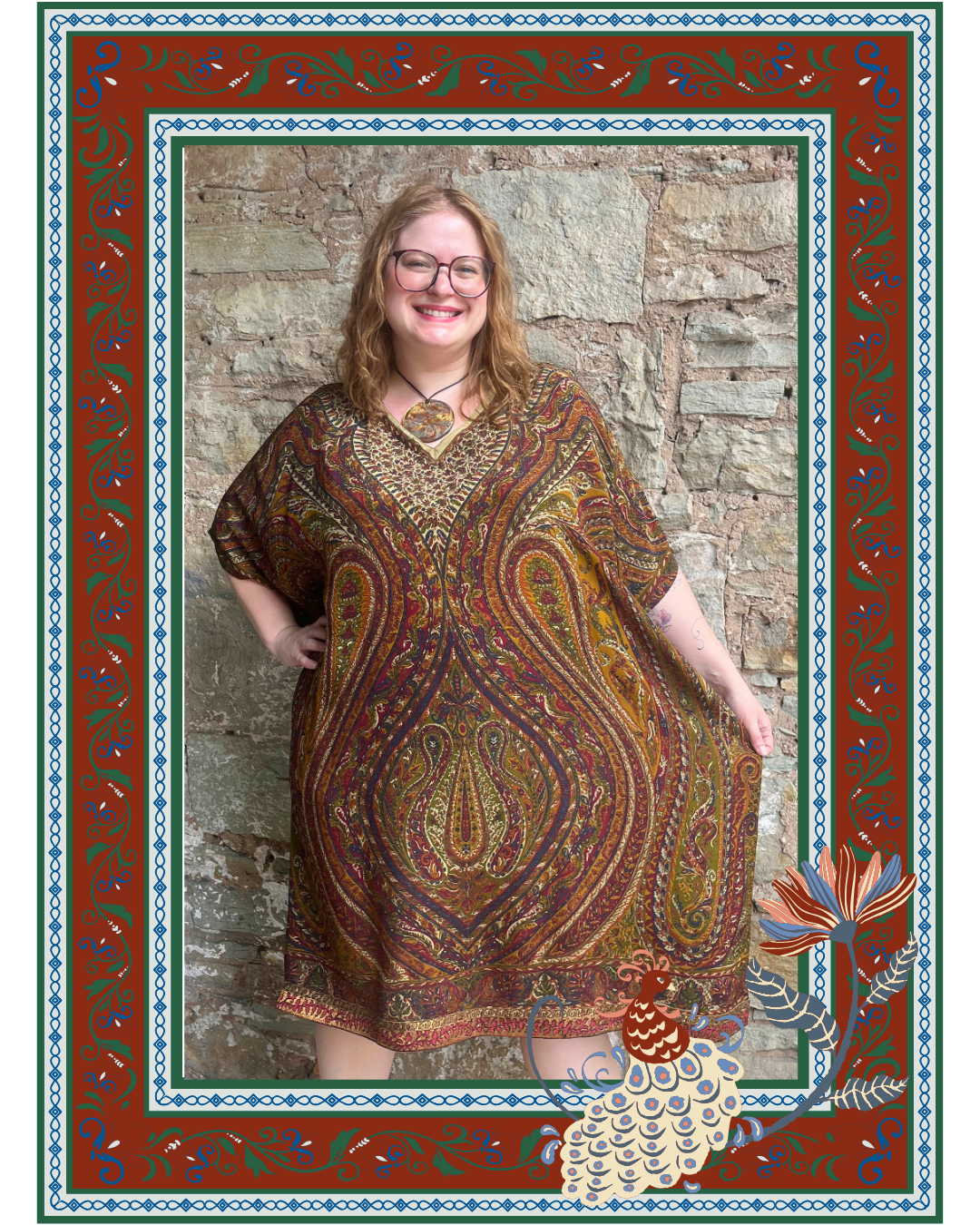 Releases Sunday at 8pm EST PRC9122 Avatar Pure Silk Midi Length Kaftan