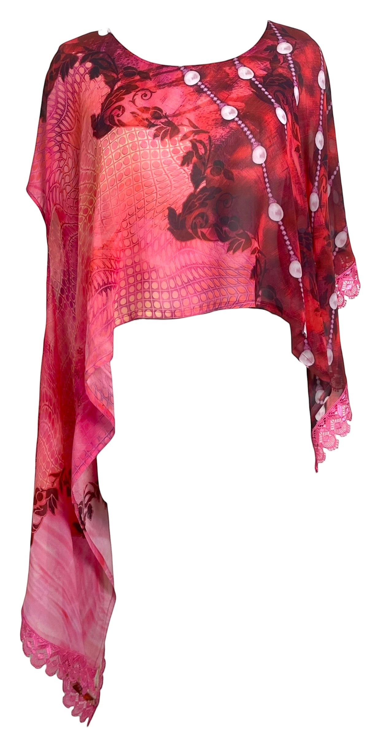 PRG8805 Sheer Avatar Pure Silk Versatile Vest