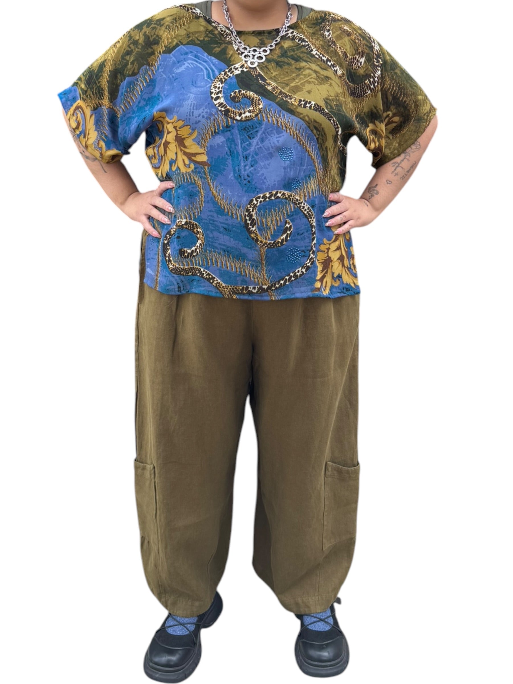 IN STOCK PARTRIDGE Fall 2026 Bryn Walker Heavy Linen Casbah Pant