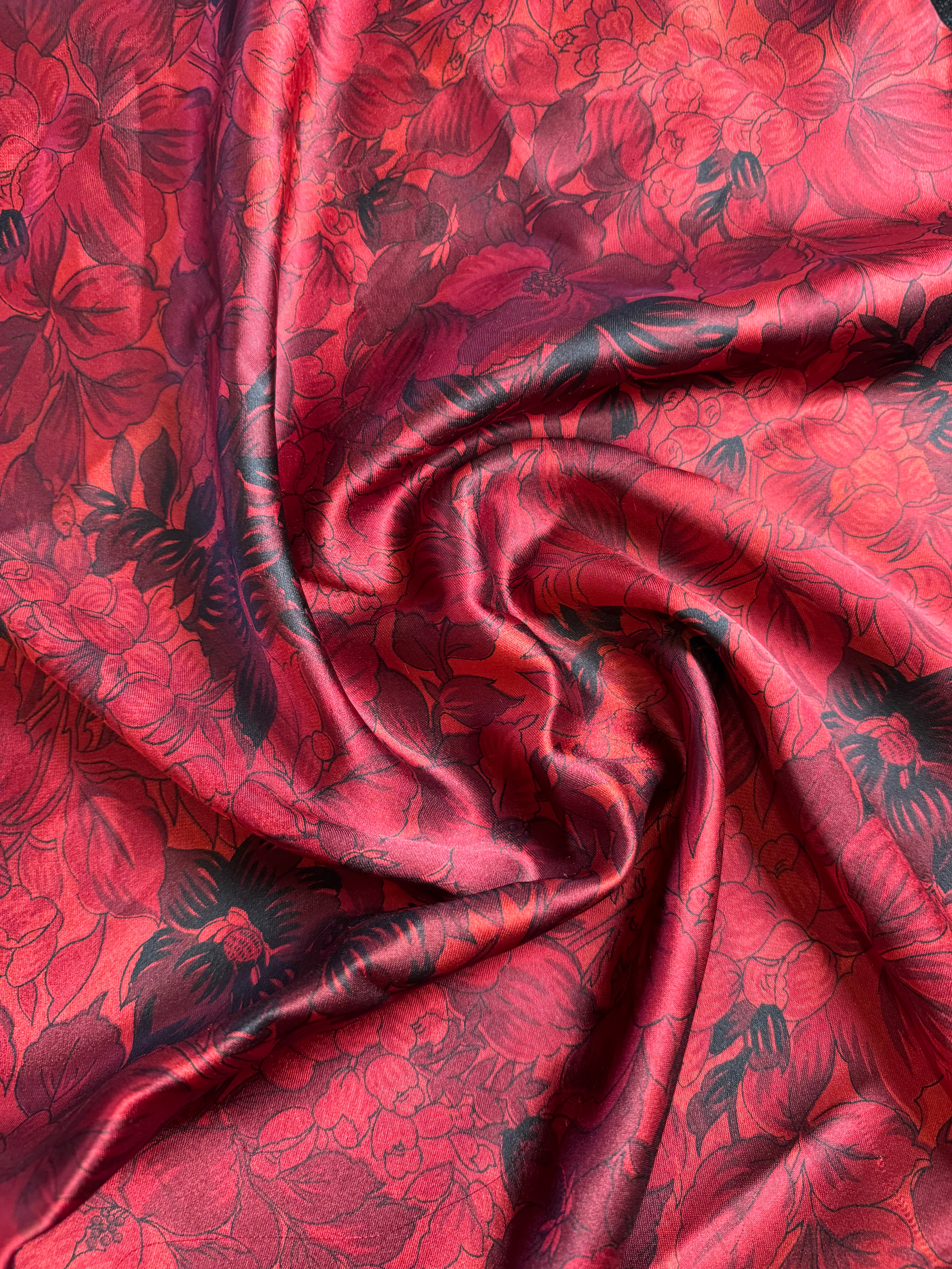 Ember Upcycled Pure Silk Satin Pillowcase