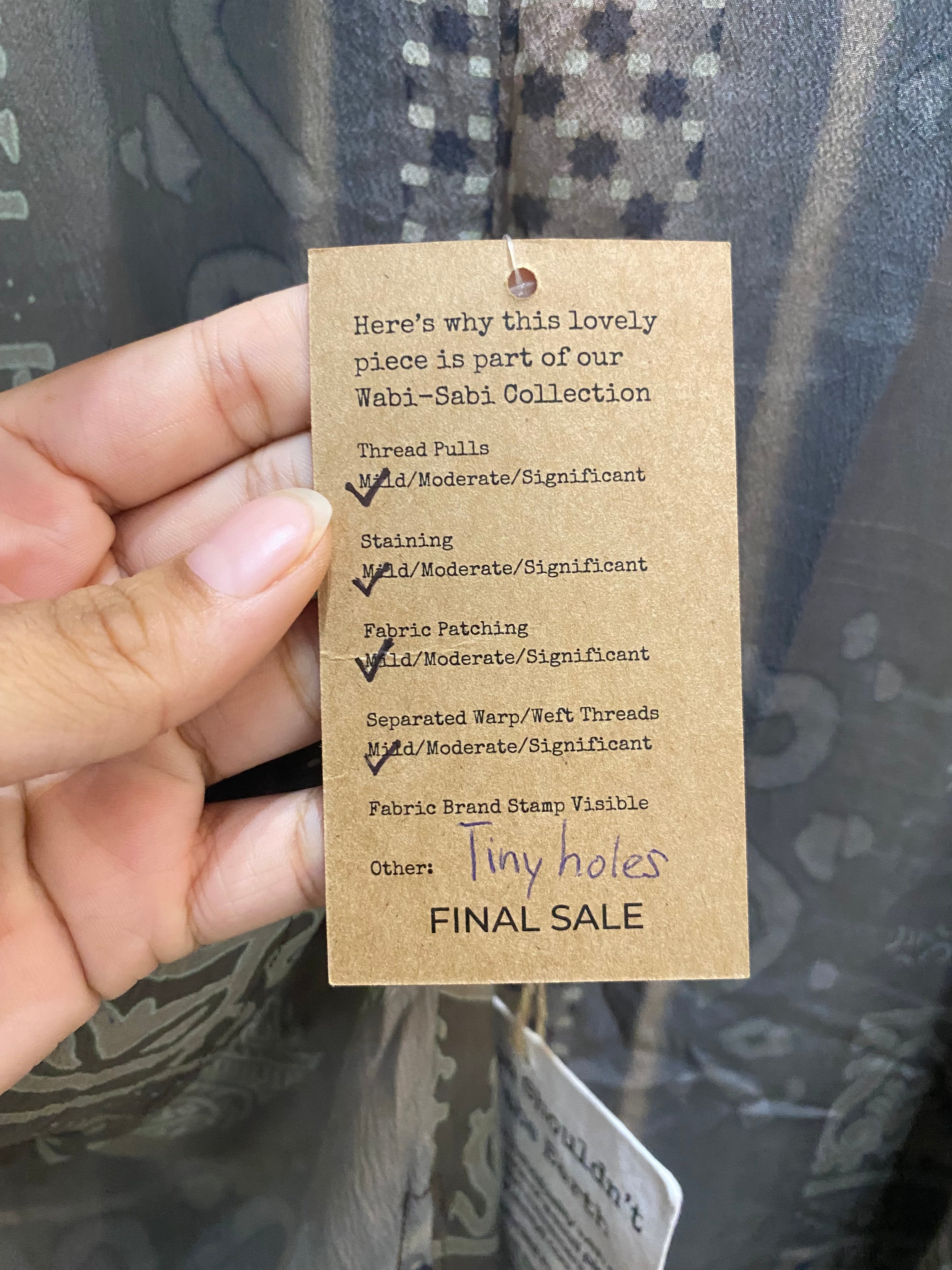 PRC6681 Wabi Sabi Pure Silk Waterfall Top