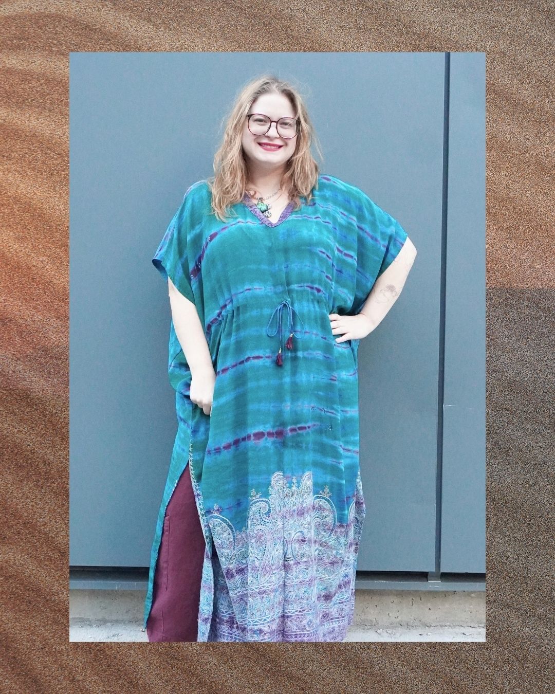 Releases Sunday at 8pm EST  PRC9114 Avatar Pure Silk Maxi Kaftan