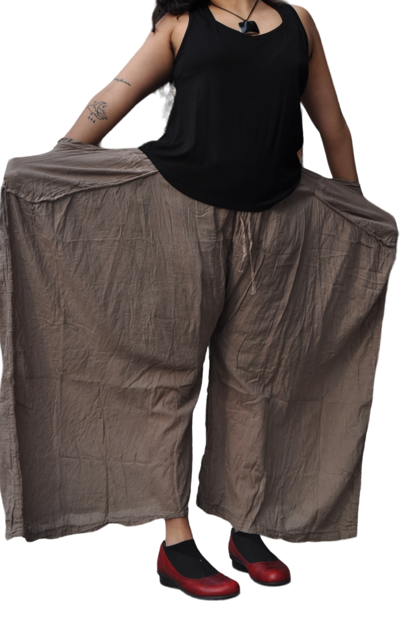 Thistle Cotton Voile Tashi Versatile Pants/Skirt