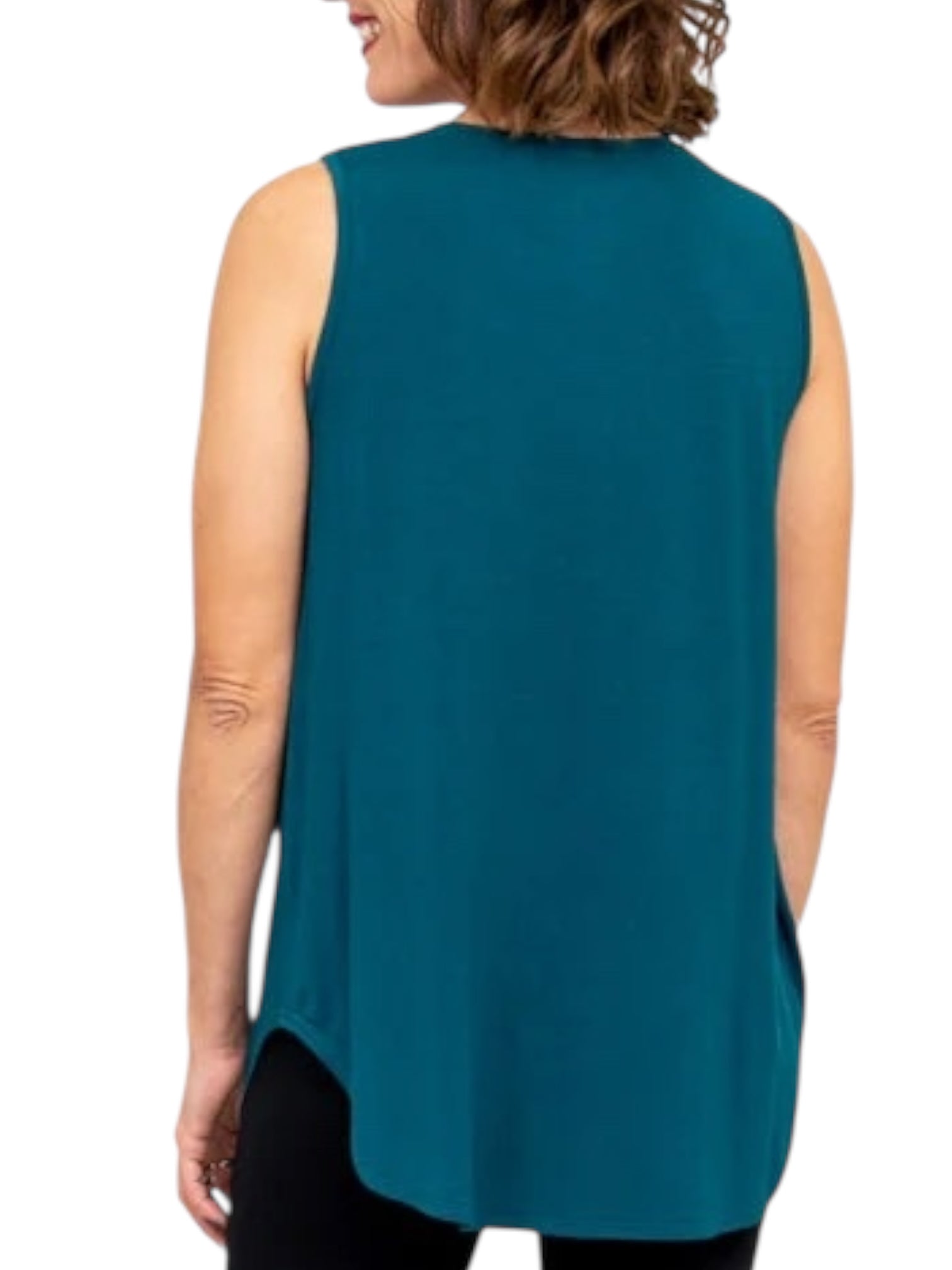 Teal Bamboo Jazz Tank