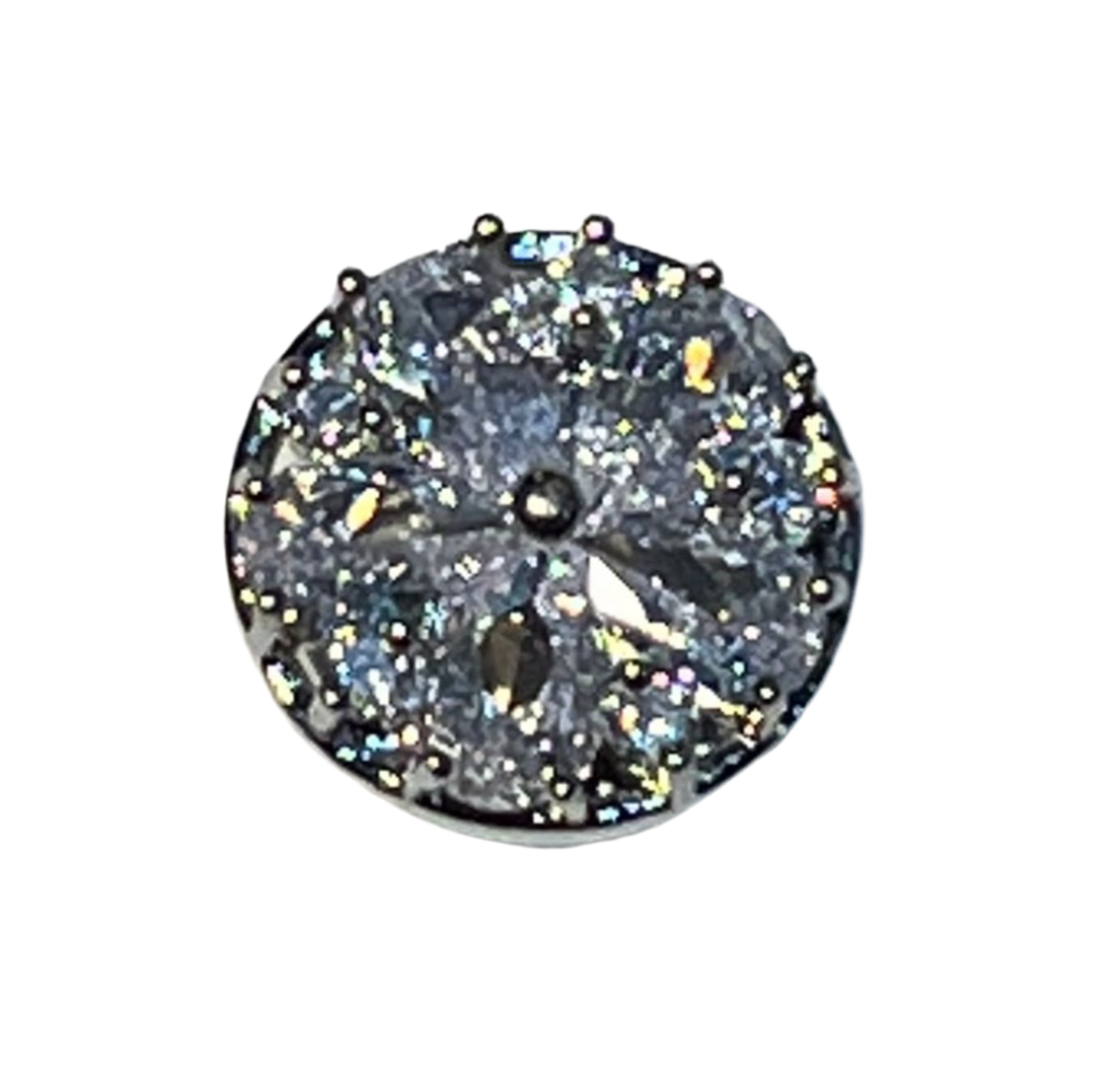 Sparkly Rhinestone Magnetic Button