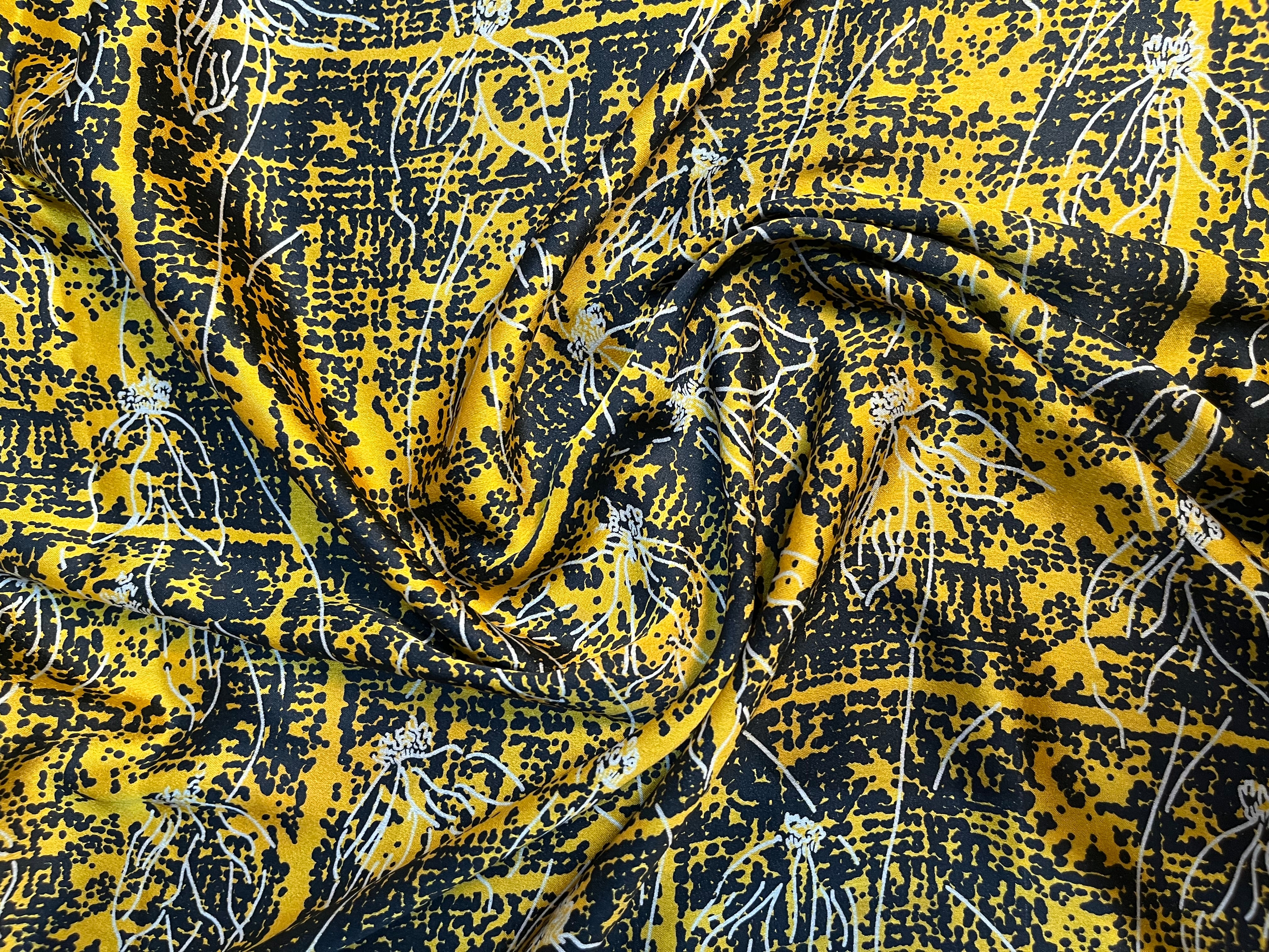 Honey-Marigold Upcycled Pure Silk Satin Pillowcase