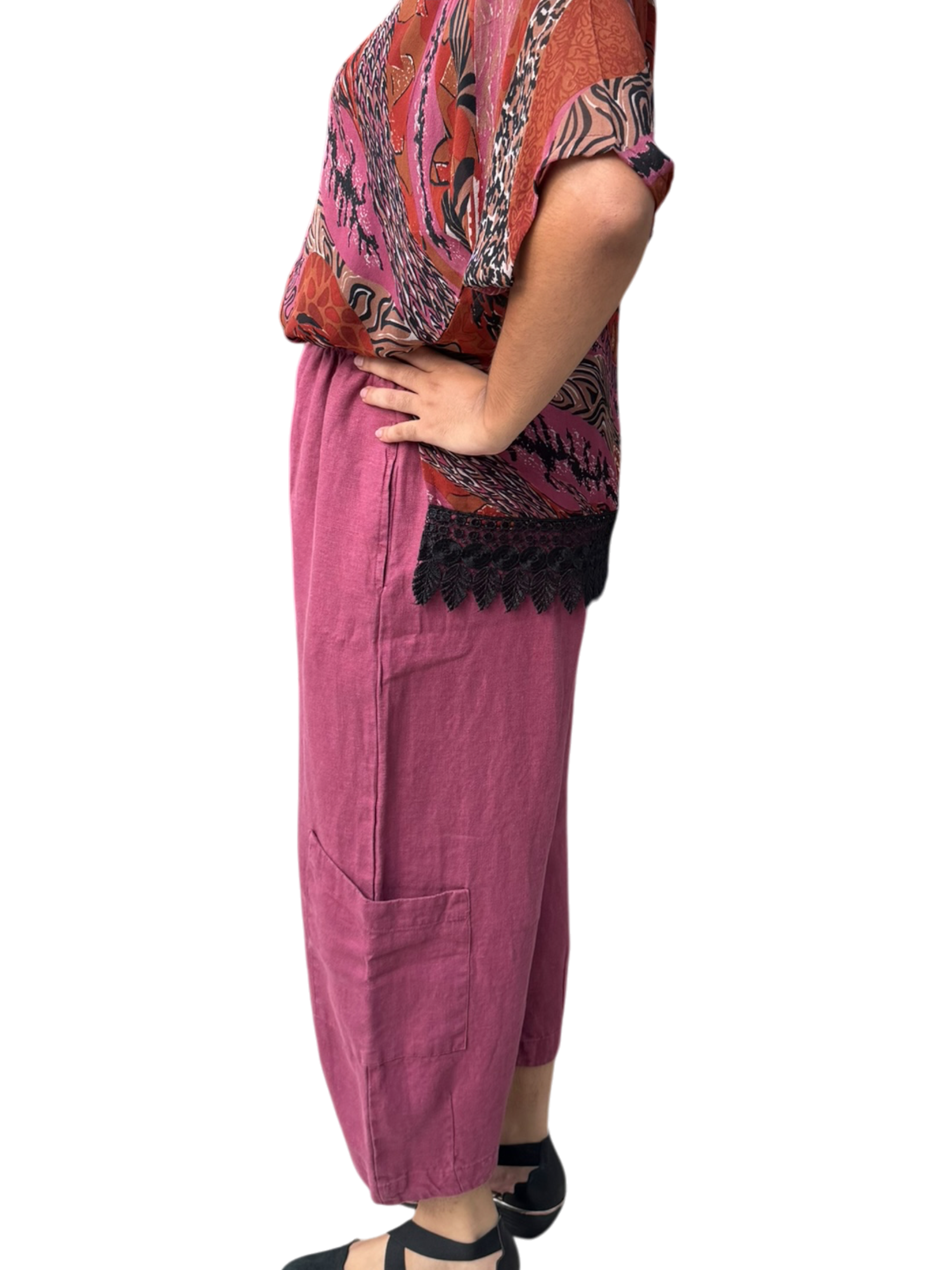 IN STOCK ALDER Fall 2026 Bryn Walker Heavy Linen Casbah Pants