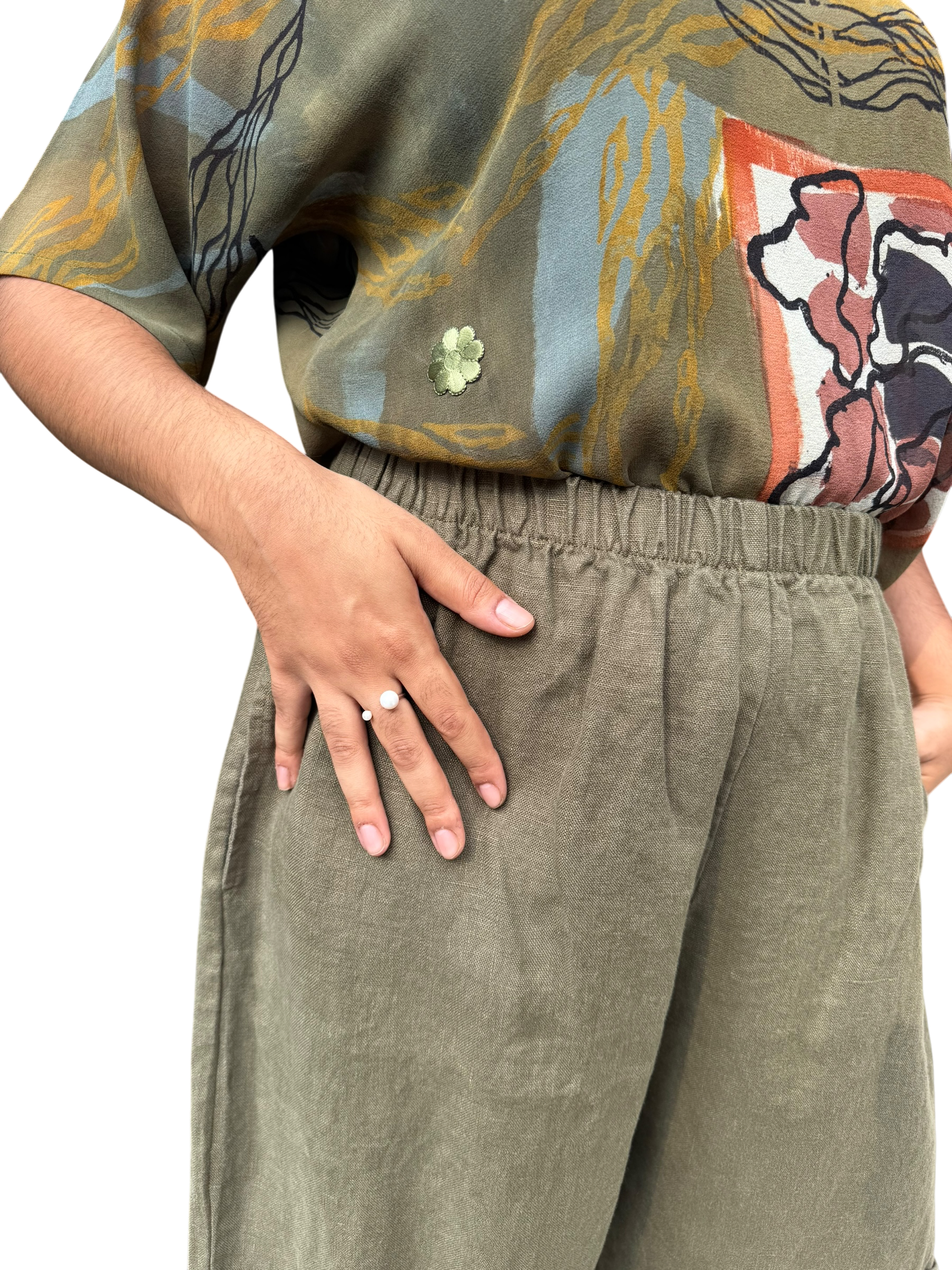 In STOCK JASPER Fall 2026 Bryn Walker Heavy Linen Casbah Pant