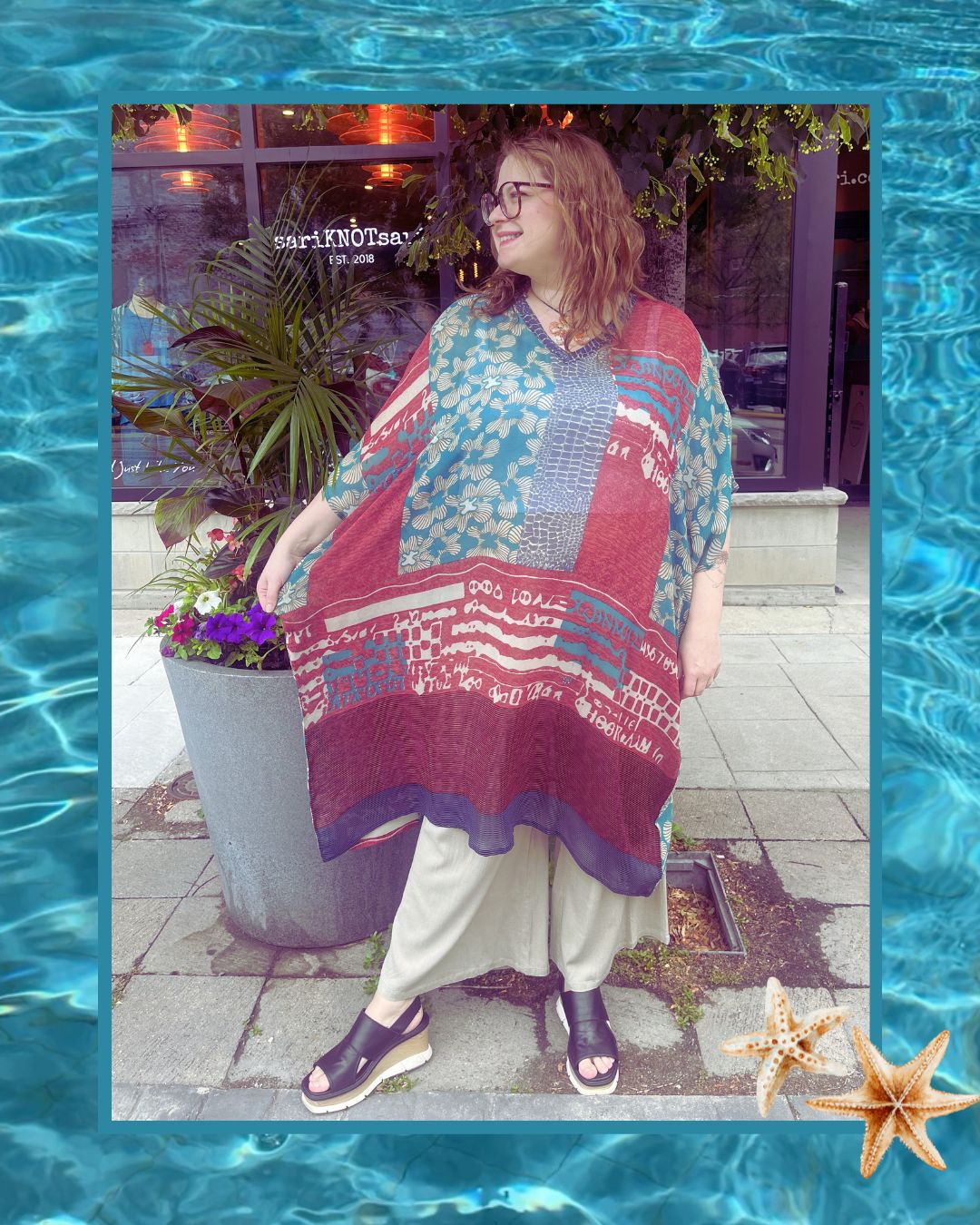 Releases Sunday at 8pm EST PRG8948 Sheer Wabi Sabi Pure Silk Midi Length Kaftan