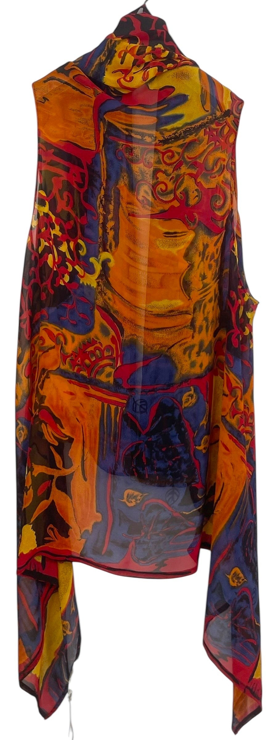 PRG8719 Sheer Avatar Pure Silk Versatile Vest