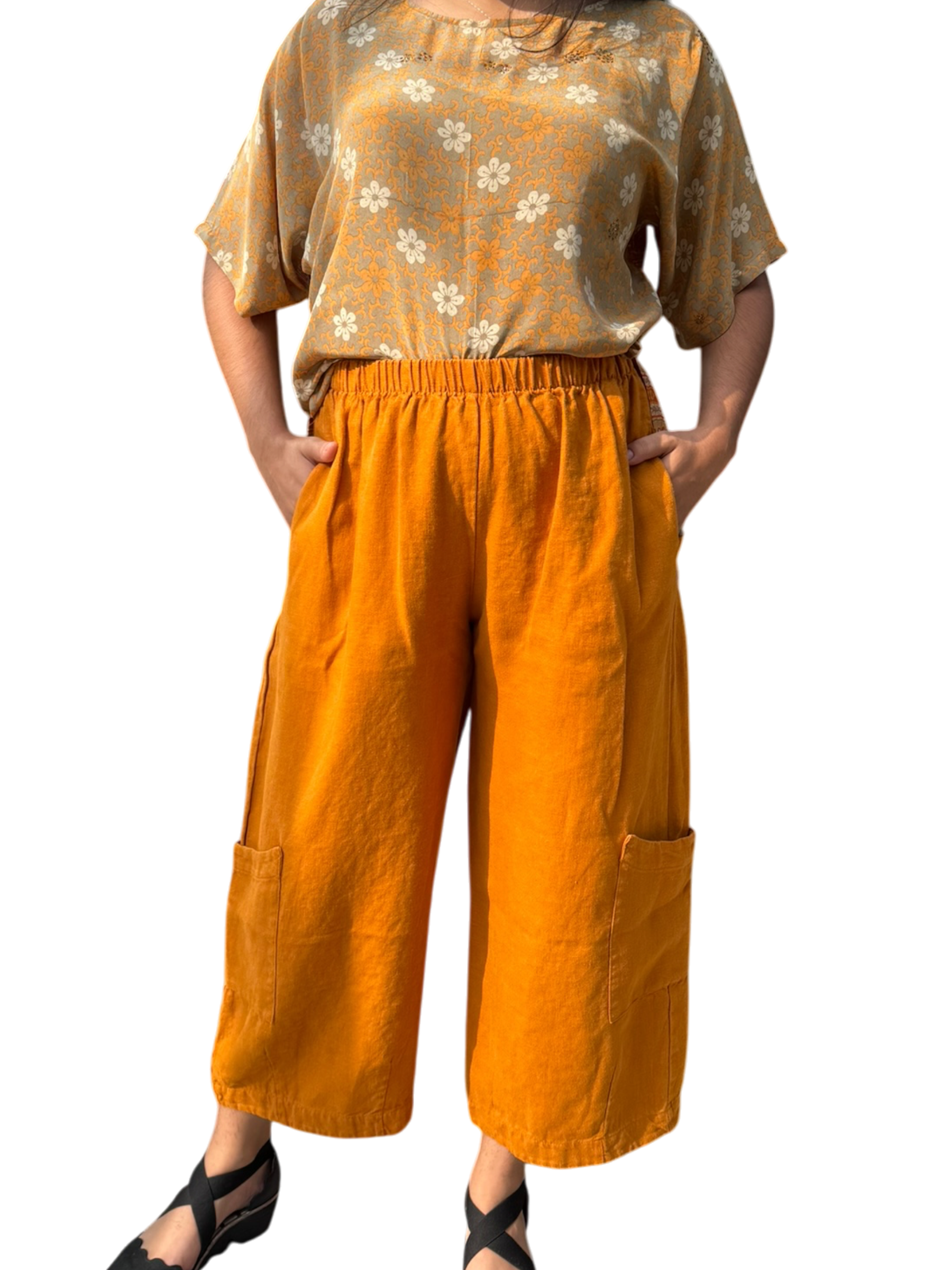 In STOCK YERA Fall 2026 Bryn Walker Heavy Linen Casbah Pant