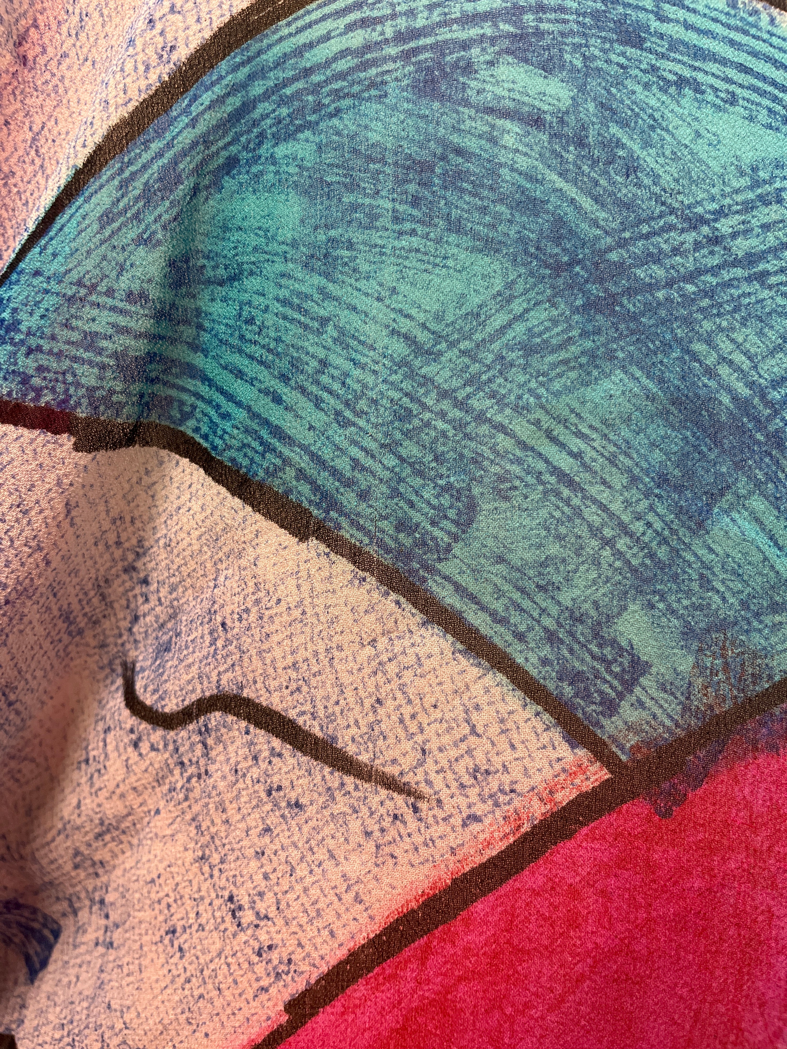 PRG7270 Sheer Wabi Sabi Pure Silk Waterfall Top